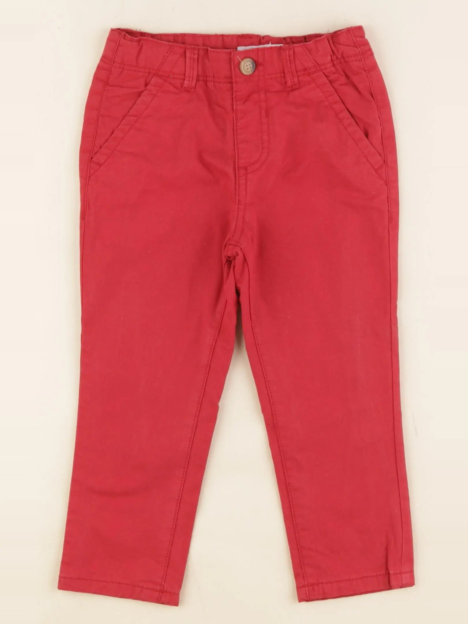 Boutchou - pantalon rouge - 24 mois
