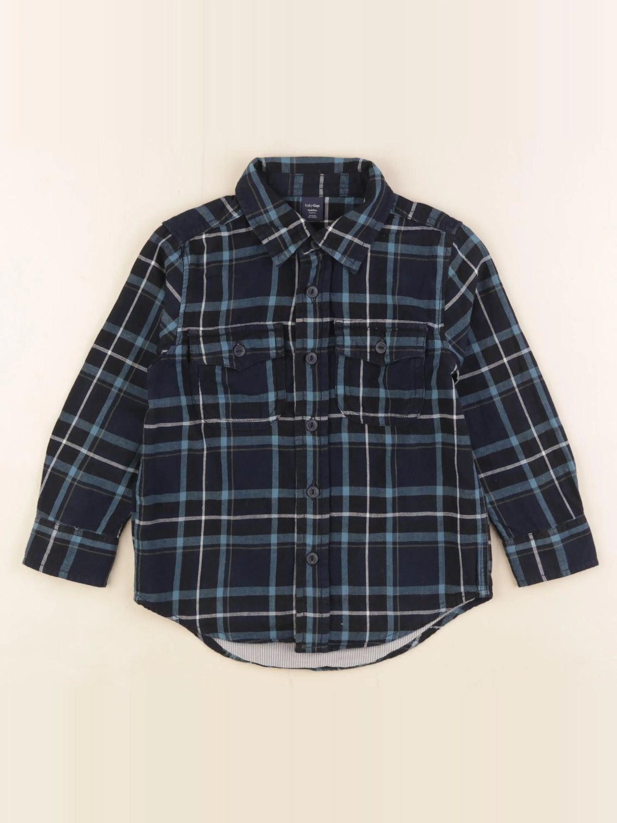 GAP - chemise bleu - 4 ans