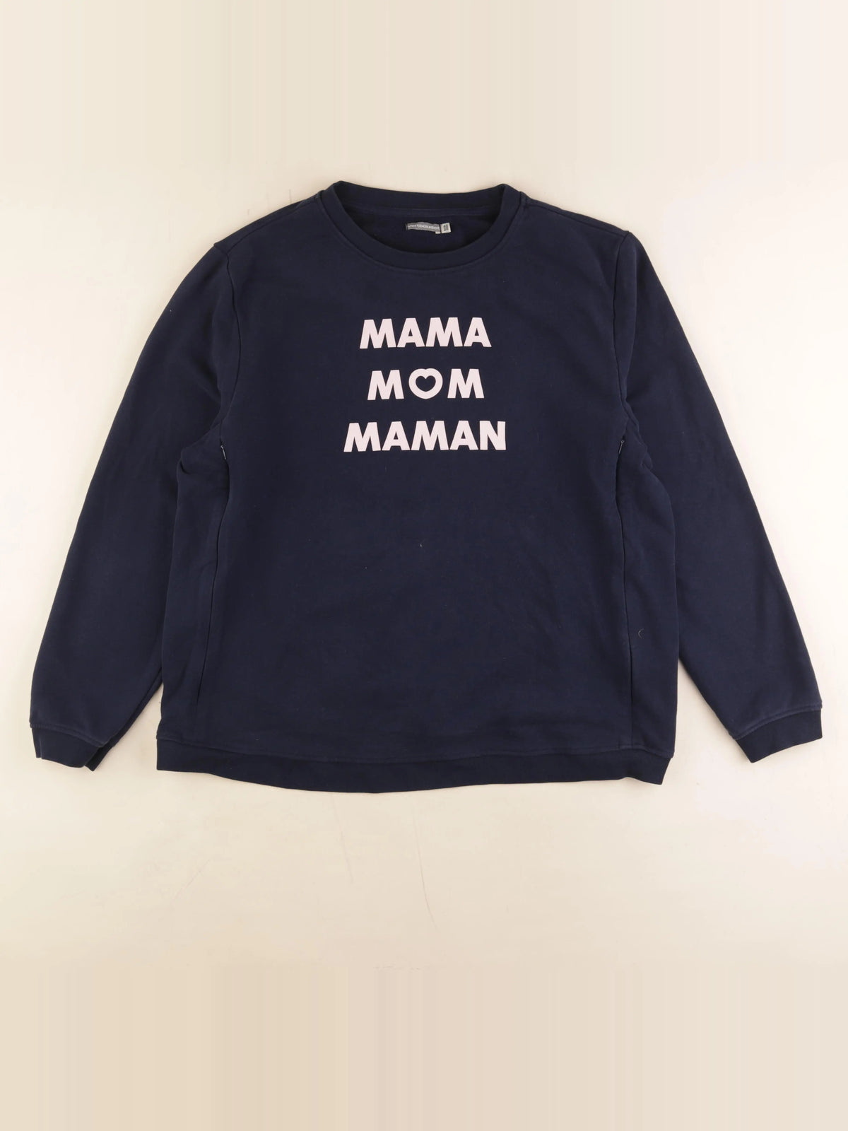 Vertbaudet - sweat allaitement bleu - 46 à 48