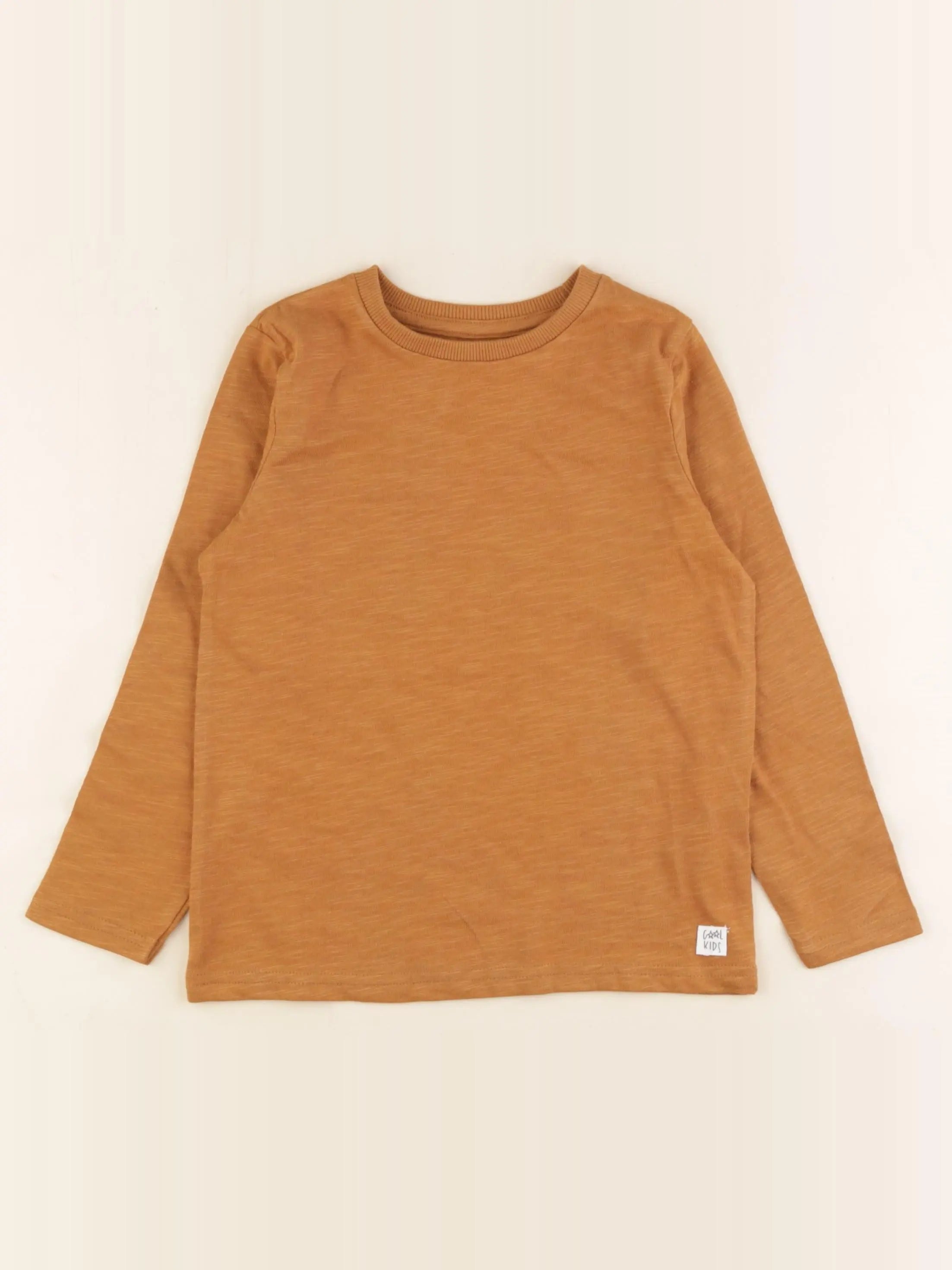 Vertbaudet - tee-shirt marron - 5 ans