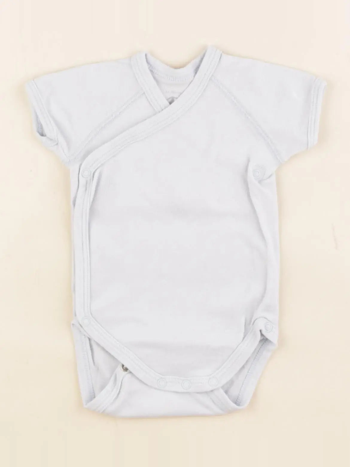Petit Bateau - body bleu - 3 mois