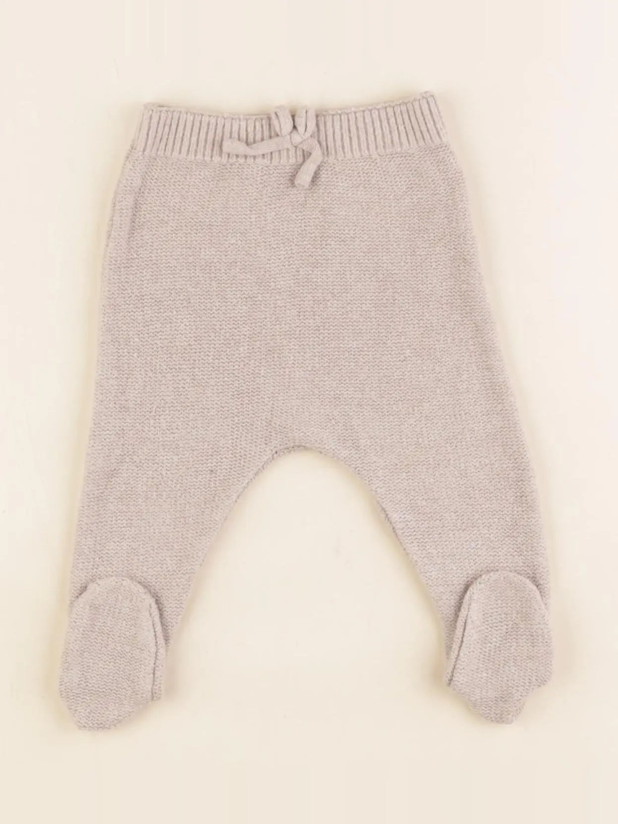 Zara - jegging beige - 0/1 mois