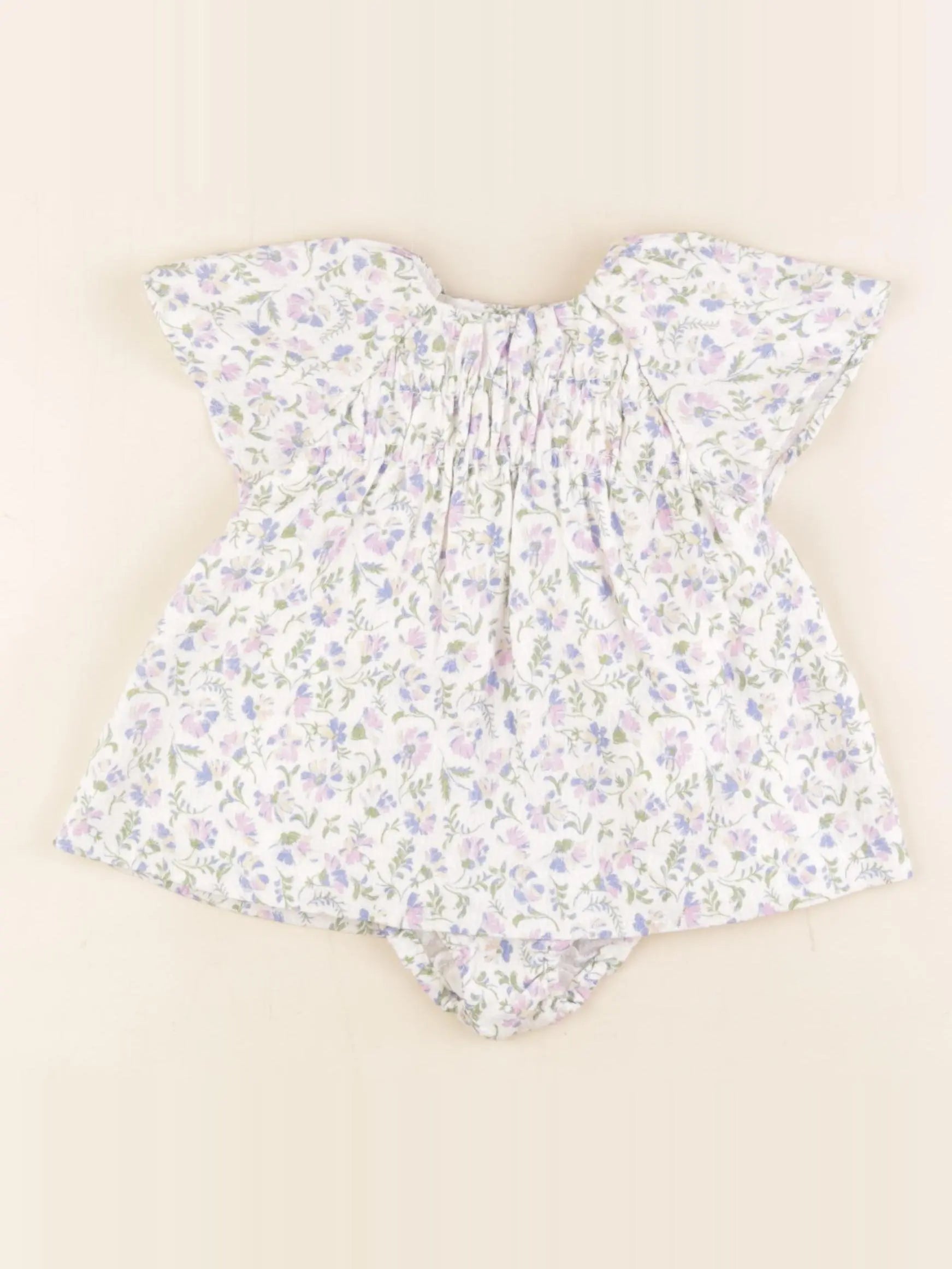 Zara - robe multicolore - 3/6 mois