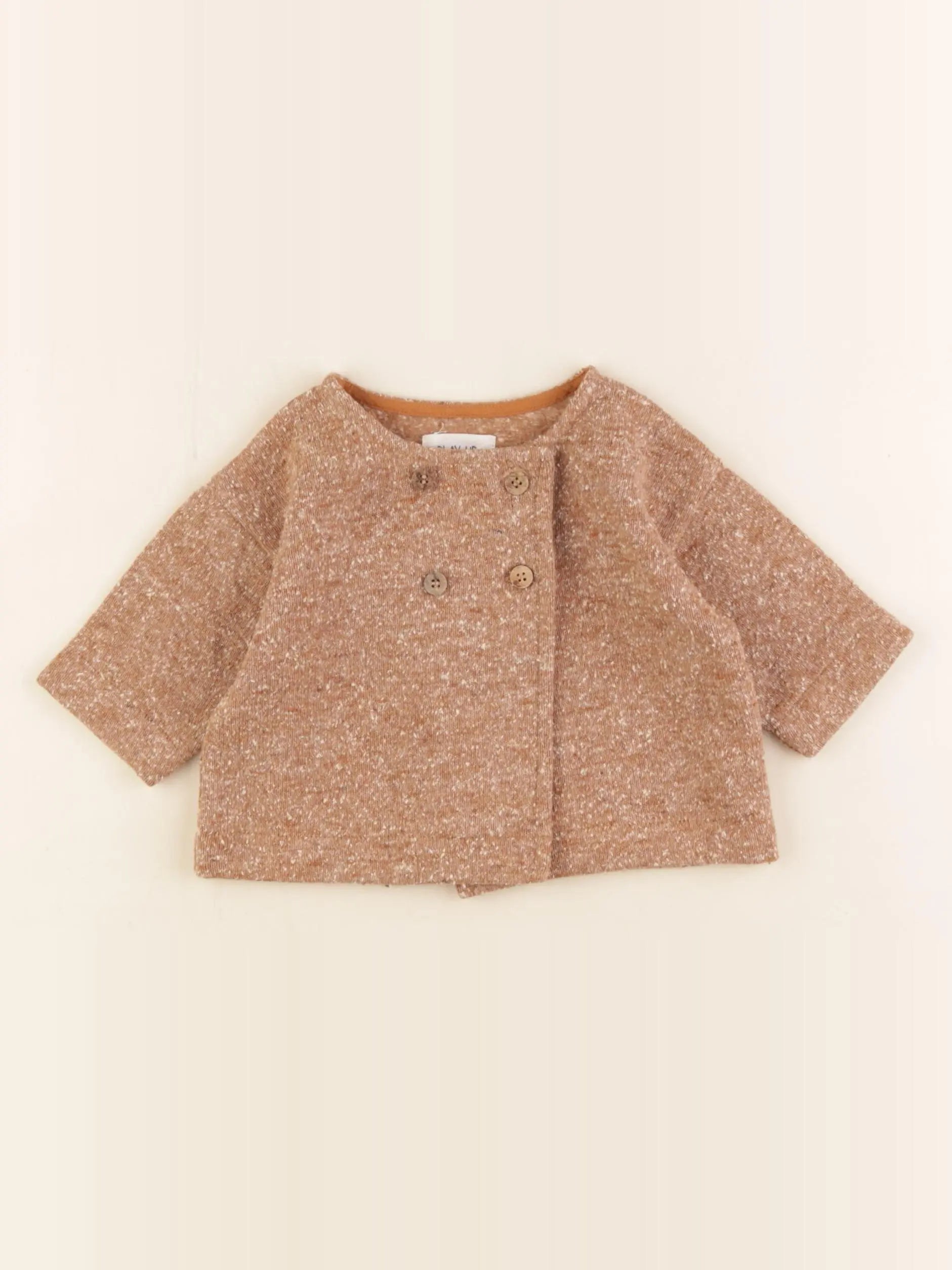 Play Up - gilet marron - 3 mois