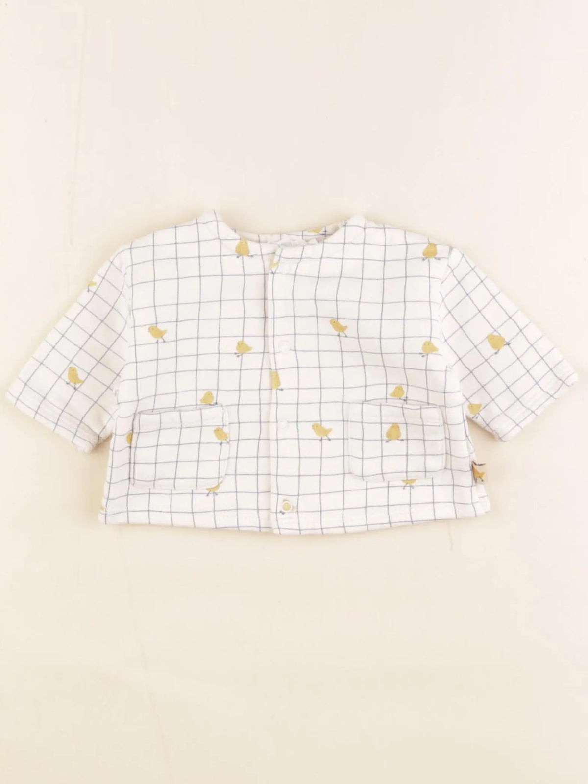 Boutchou - sweat blanc - 1 mois