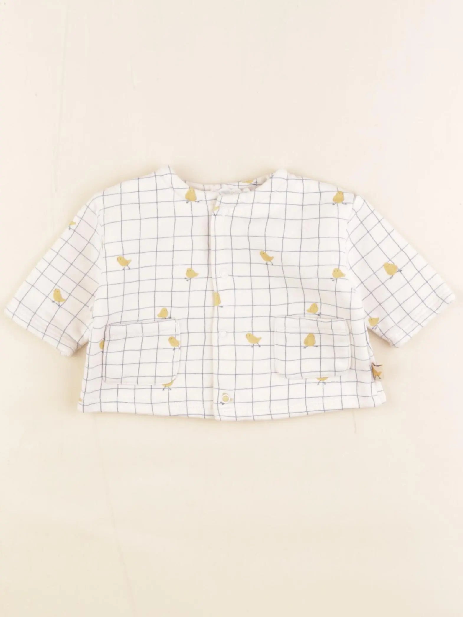 Boutchou - sweat blanc - 1 mois