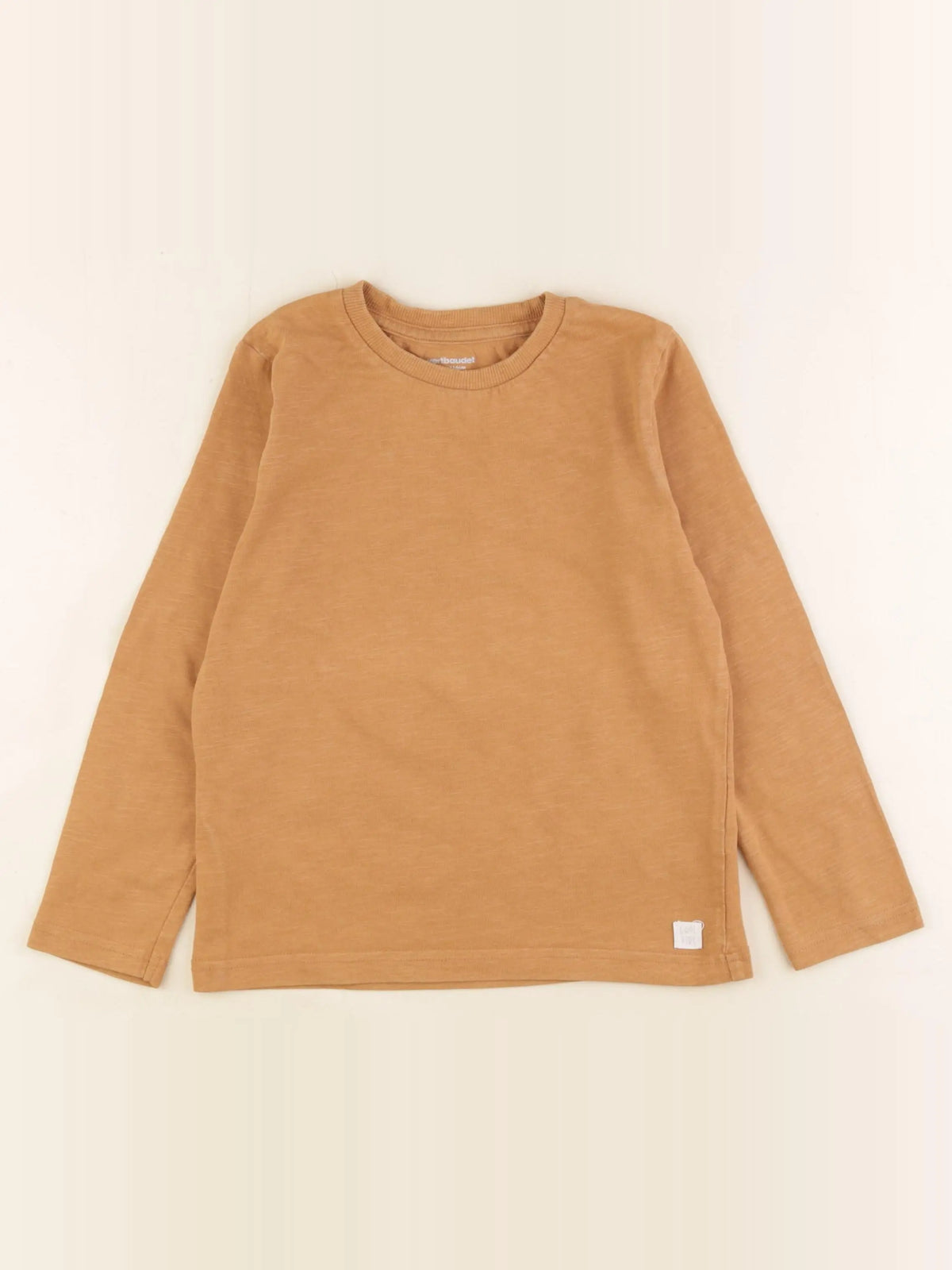 Vertbaudet - tee-shirt orange - 6 ans