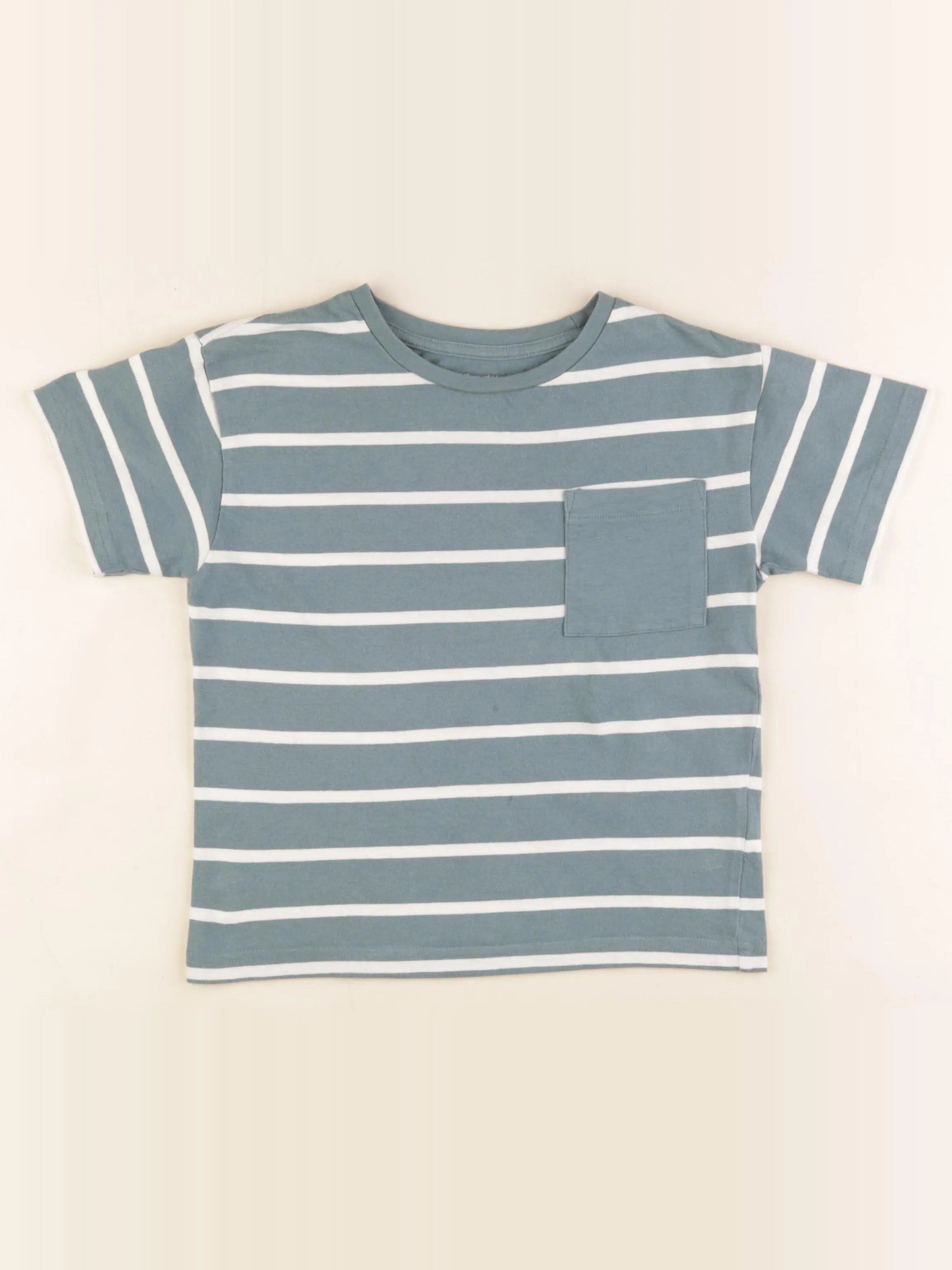 Vertbaudet - tee-shirt vert - 6 ans