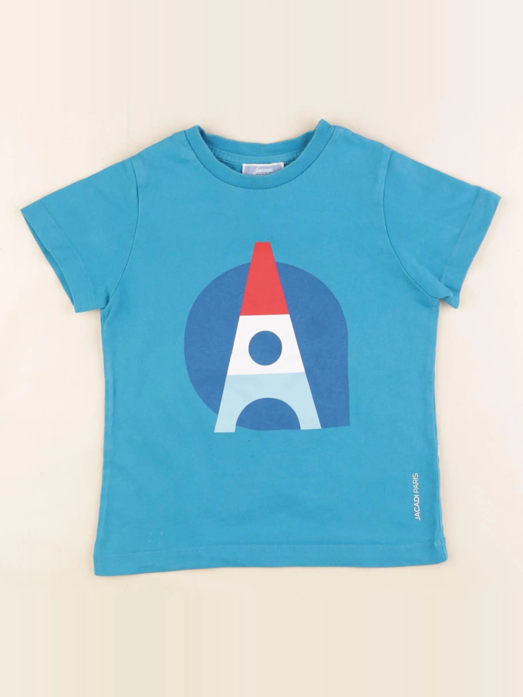 Jacadi - tee-shirt bleu - 4 ans