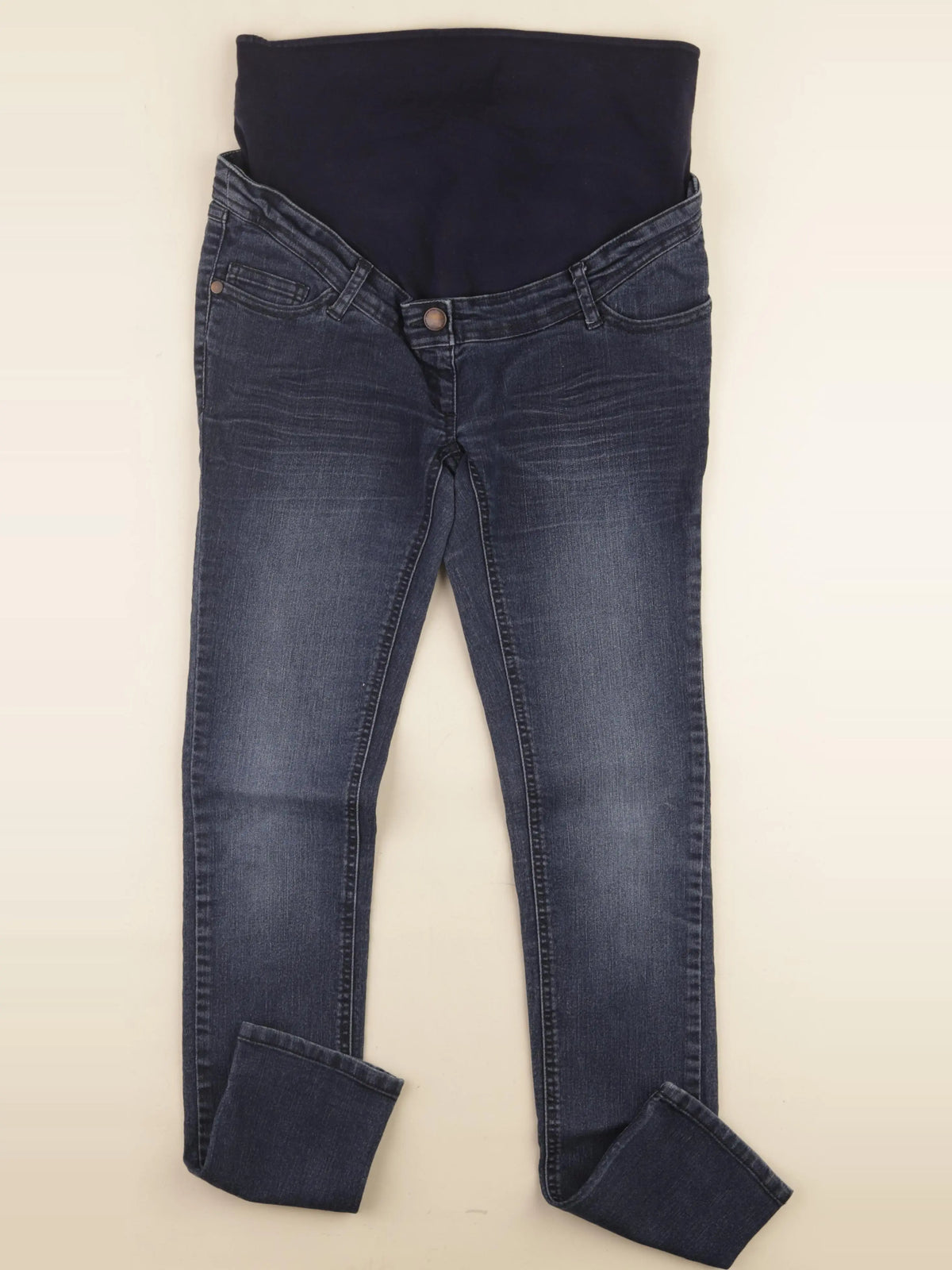 Kiabi - jean grossesse bleu - 36