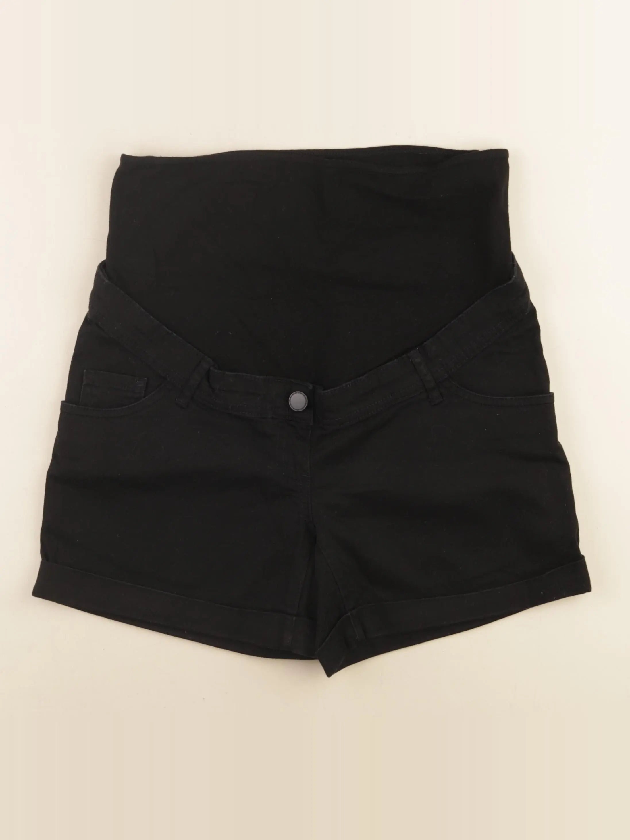 Kiabi - short grossesse noir - 36
