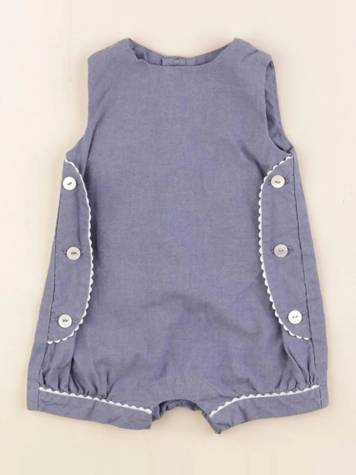 Jacadi - combinaison bleu - 1 mois