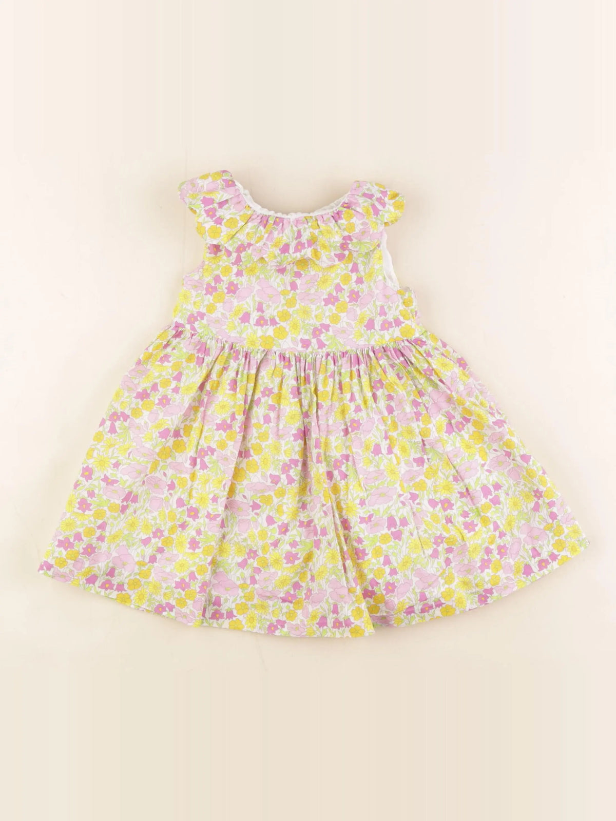 Jacadi - robe liberty multicolore - 18 mois