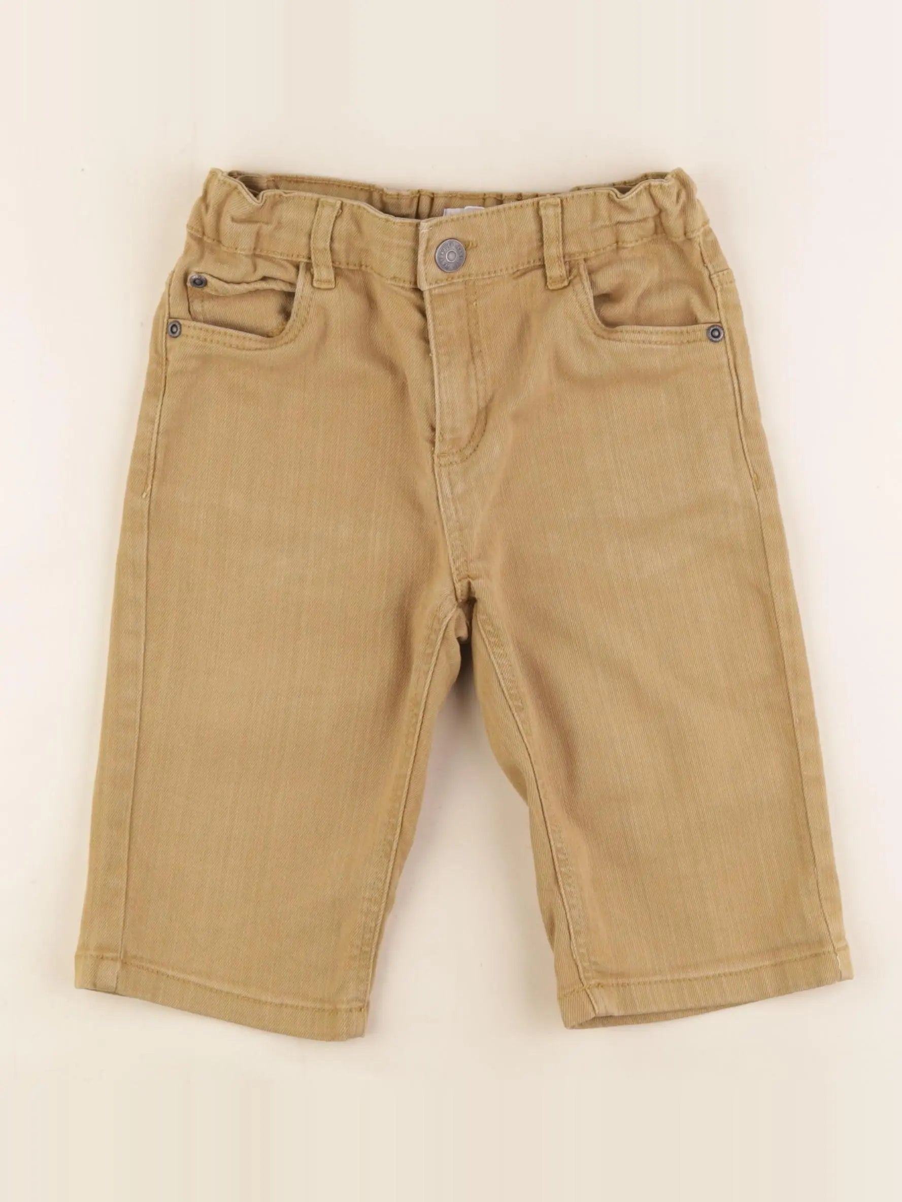 Vertbaudet - short marron - 8 ans