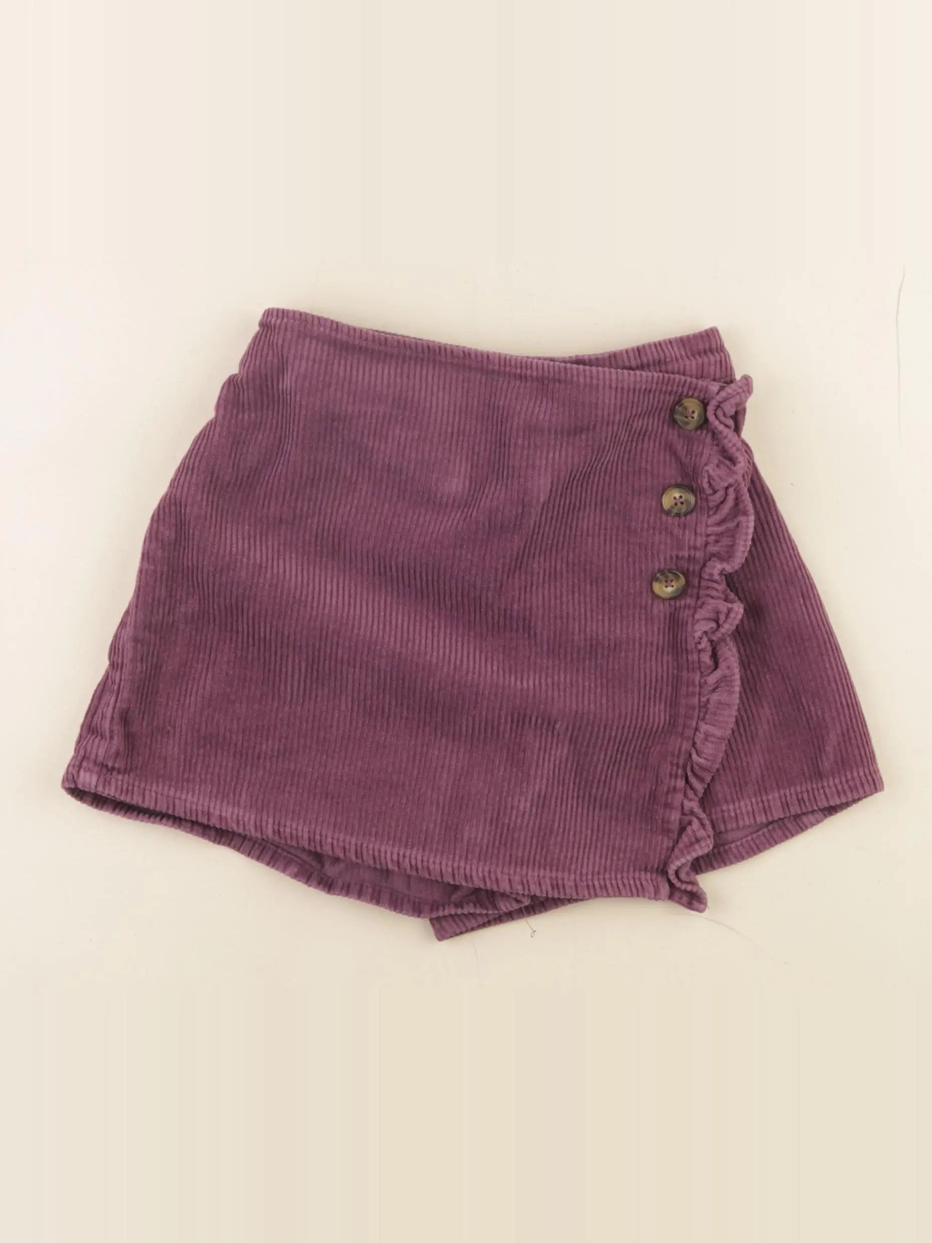 Vertbaudet - jupe short violet - 8 ans