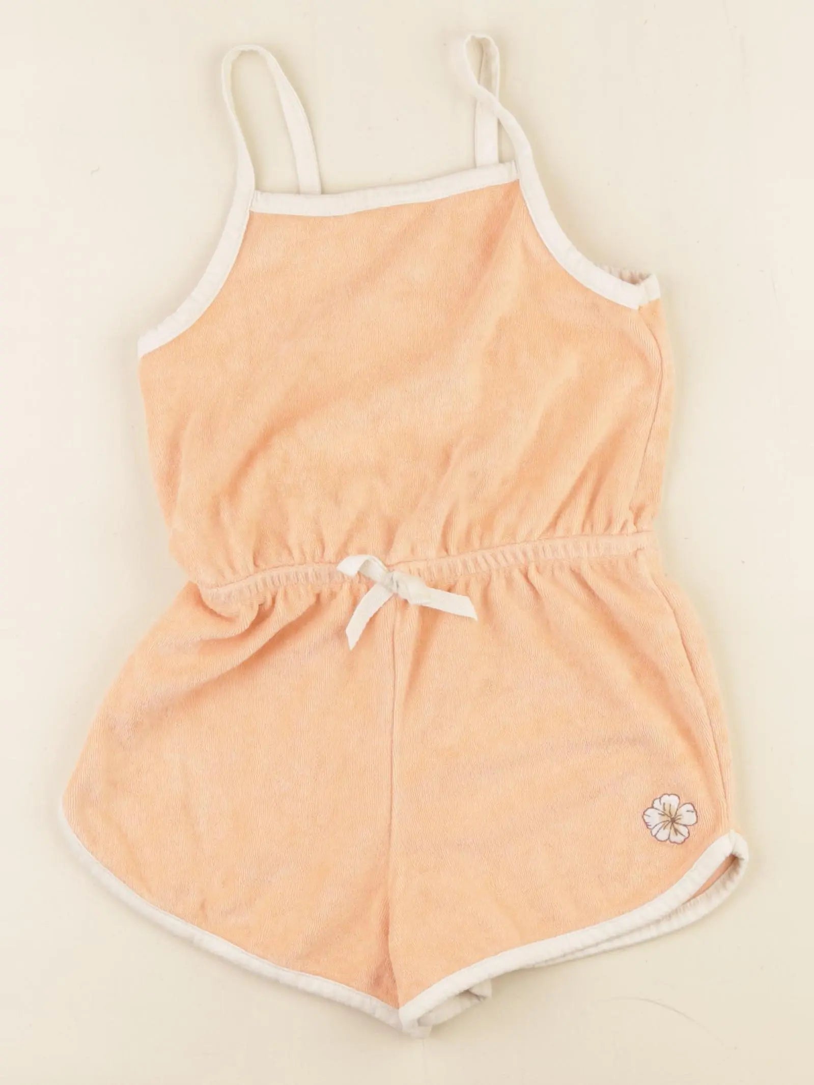 Vertbaudet - combinaison orange - 4 ans