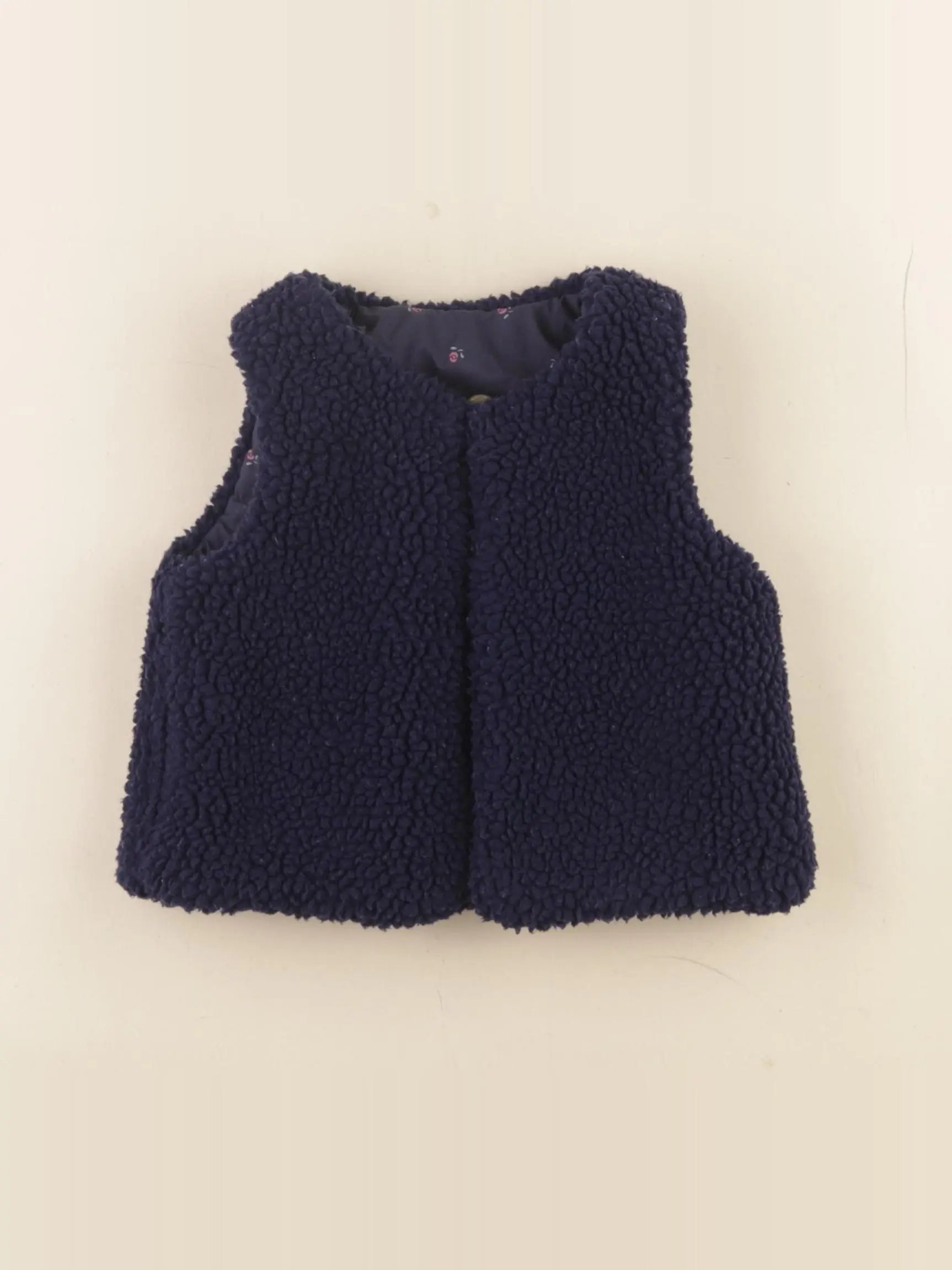Cadet Rousselle - gilet bleu - 24 mois