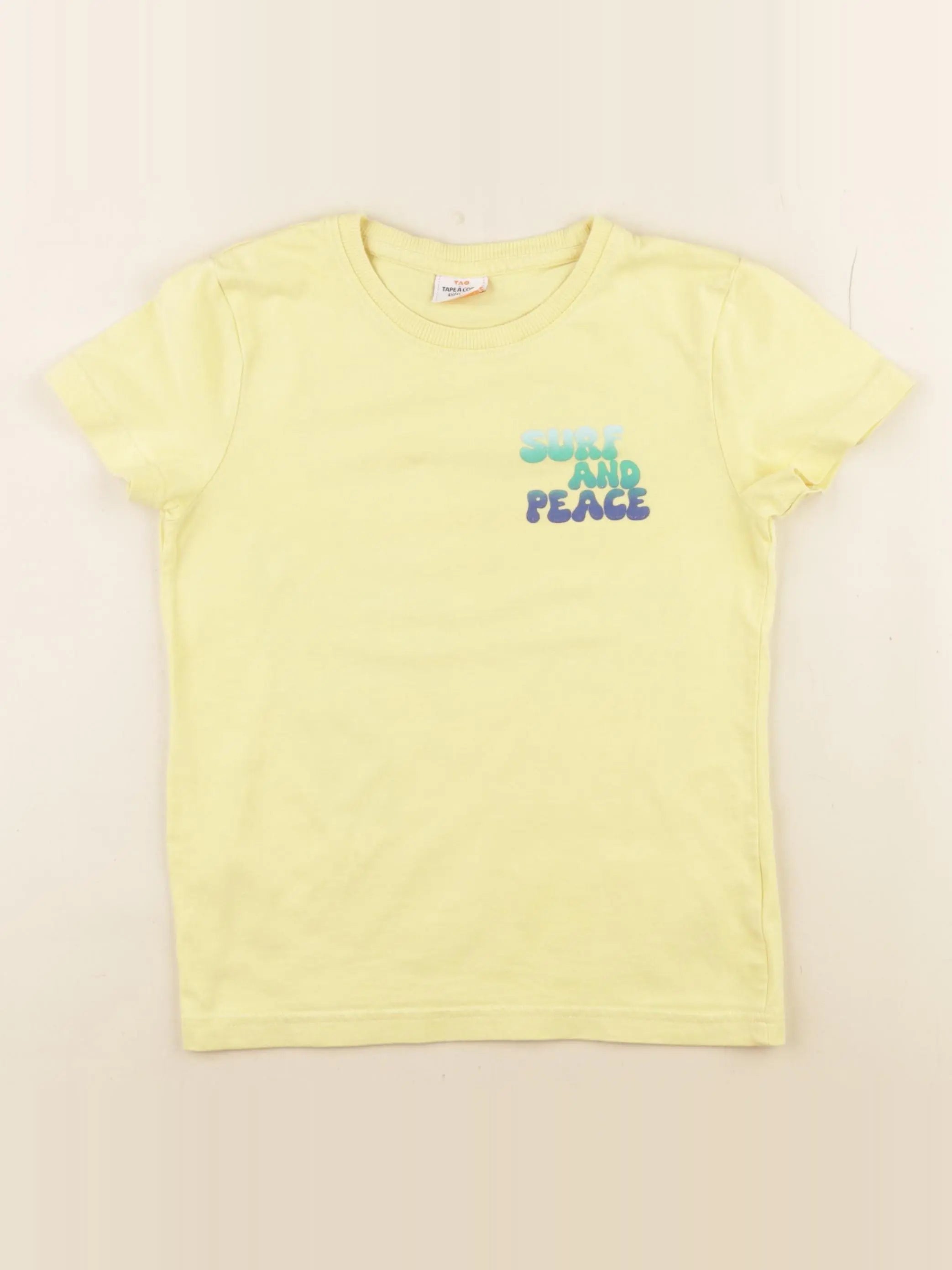 Tape à l'oeil - tee-shirt imprimé au dos jaune - 6 ans