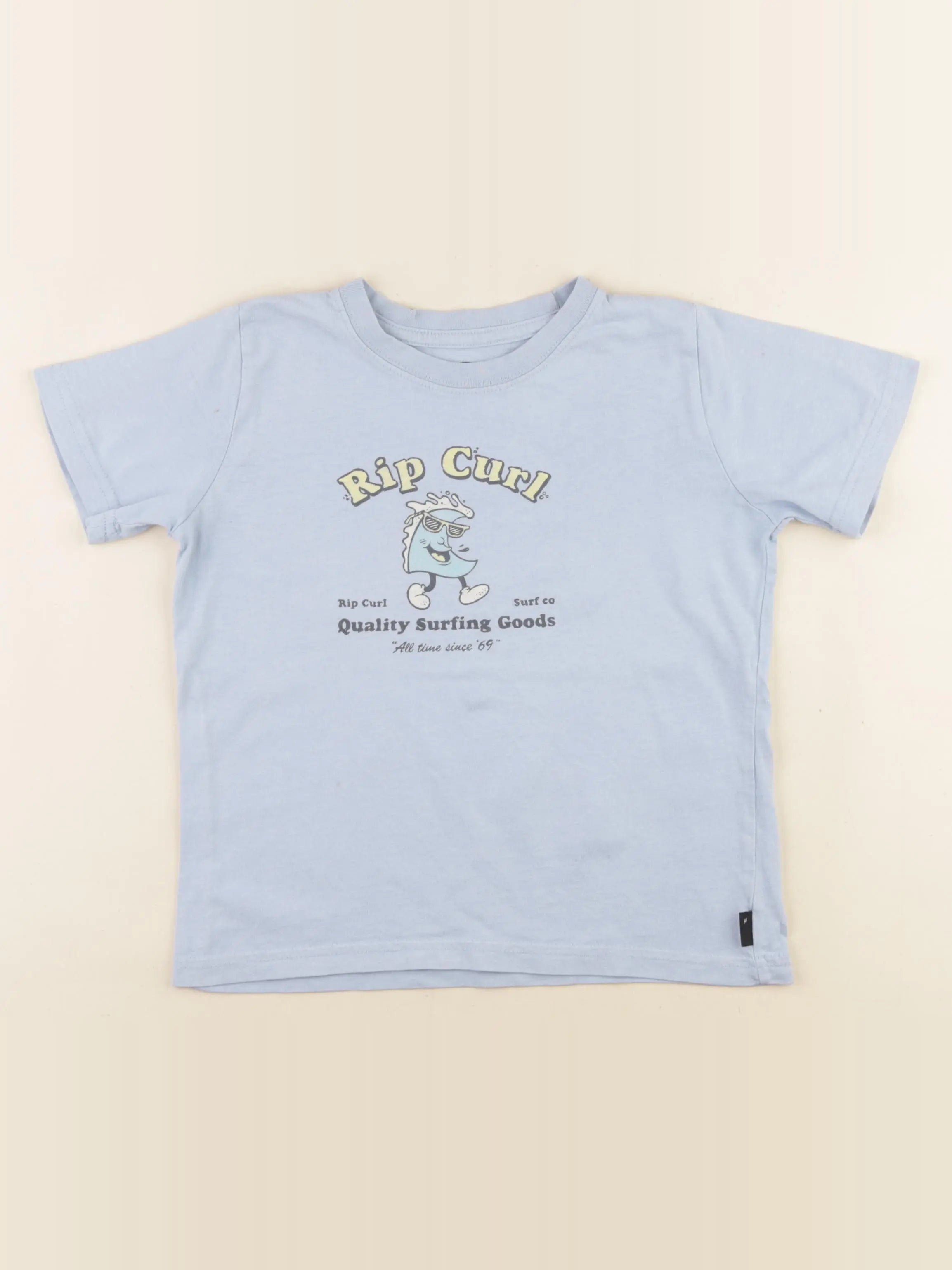 Rip curl - tee-shirt bleu - 5/6 ans