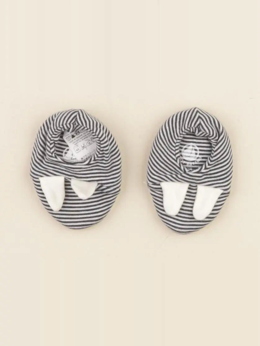 Petit Bateau - chaussons bleu - pointure 17/18