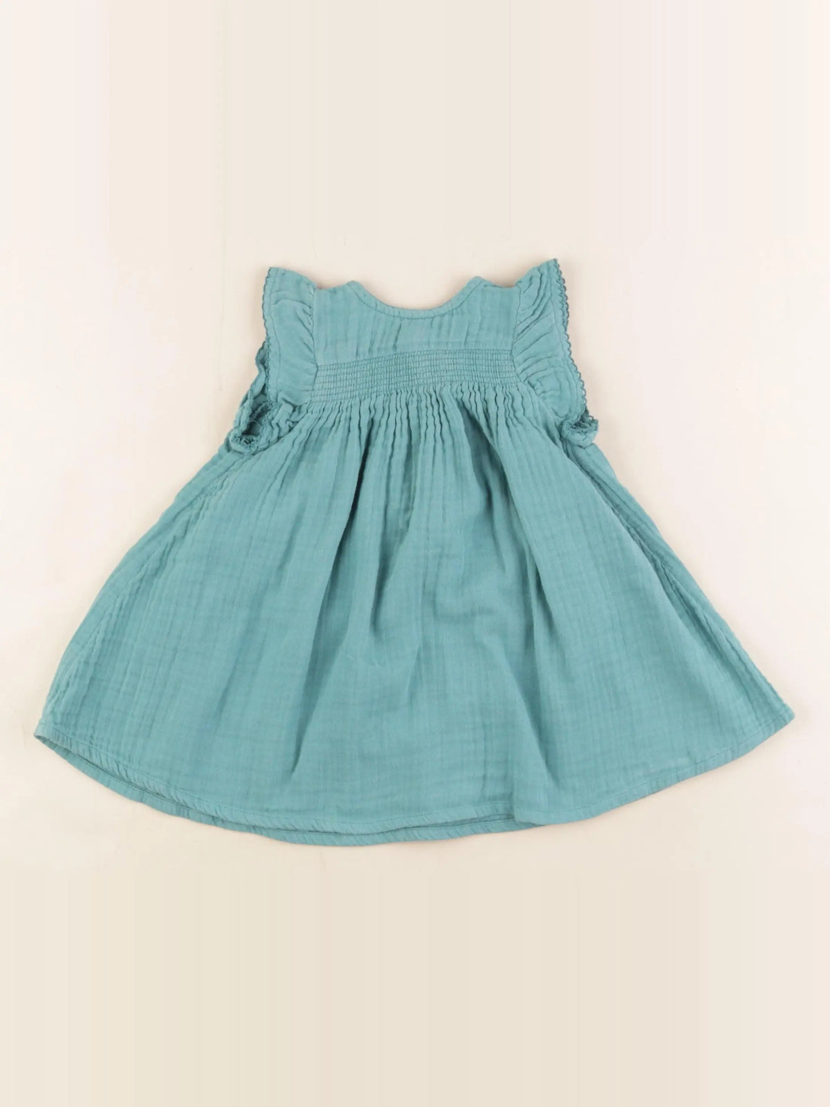 Boutchou - robe bleu - 6 mois