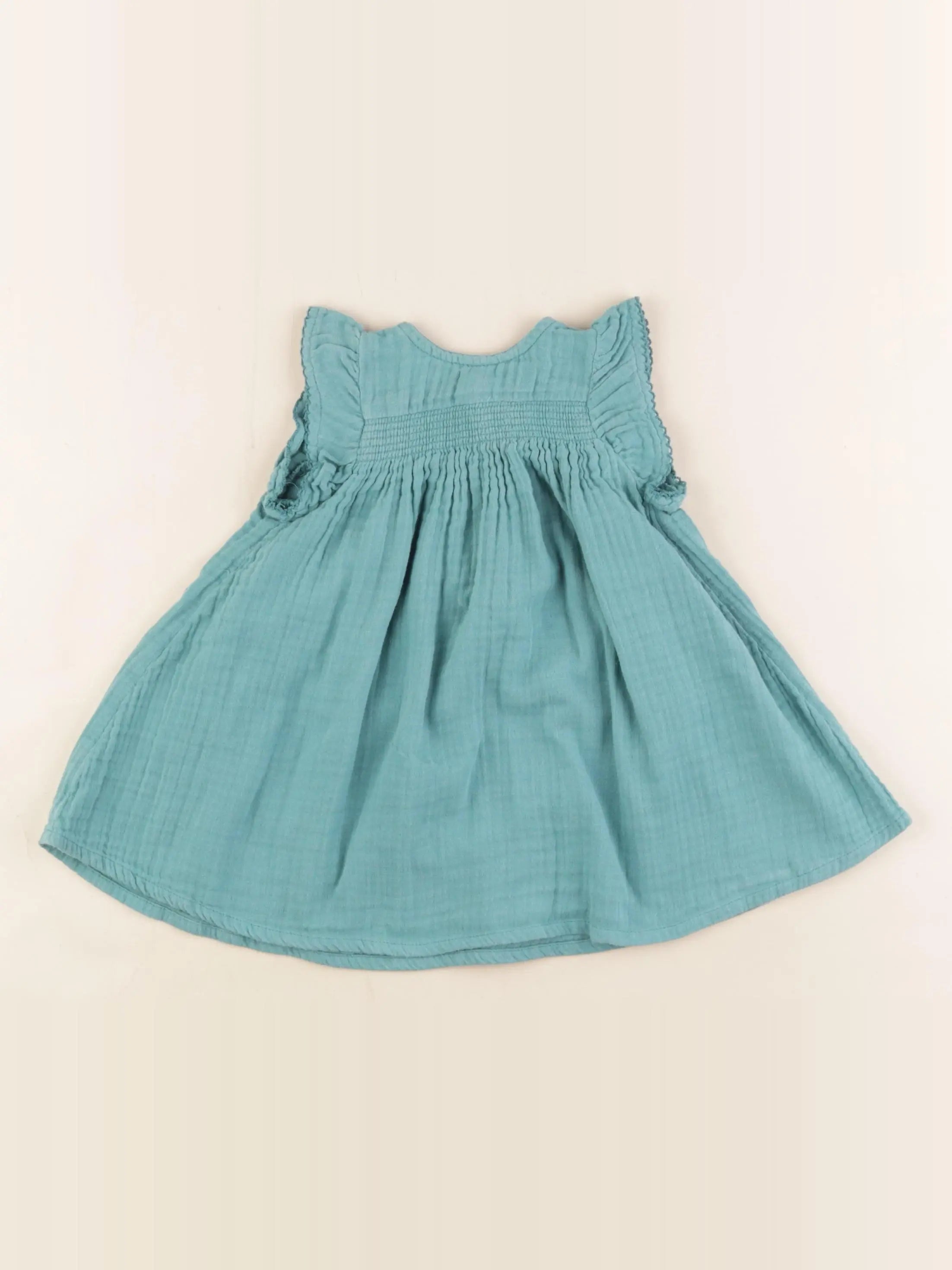Boutchou - robe bleu - 6 mois
