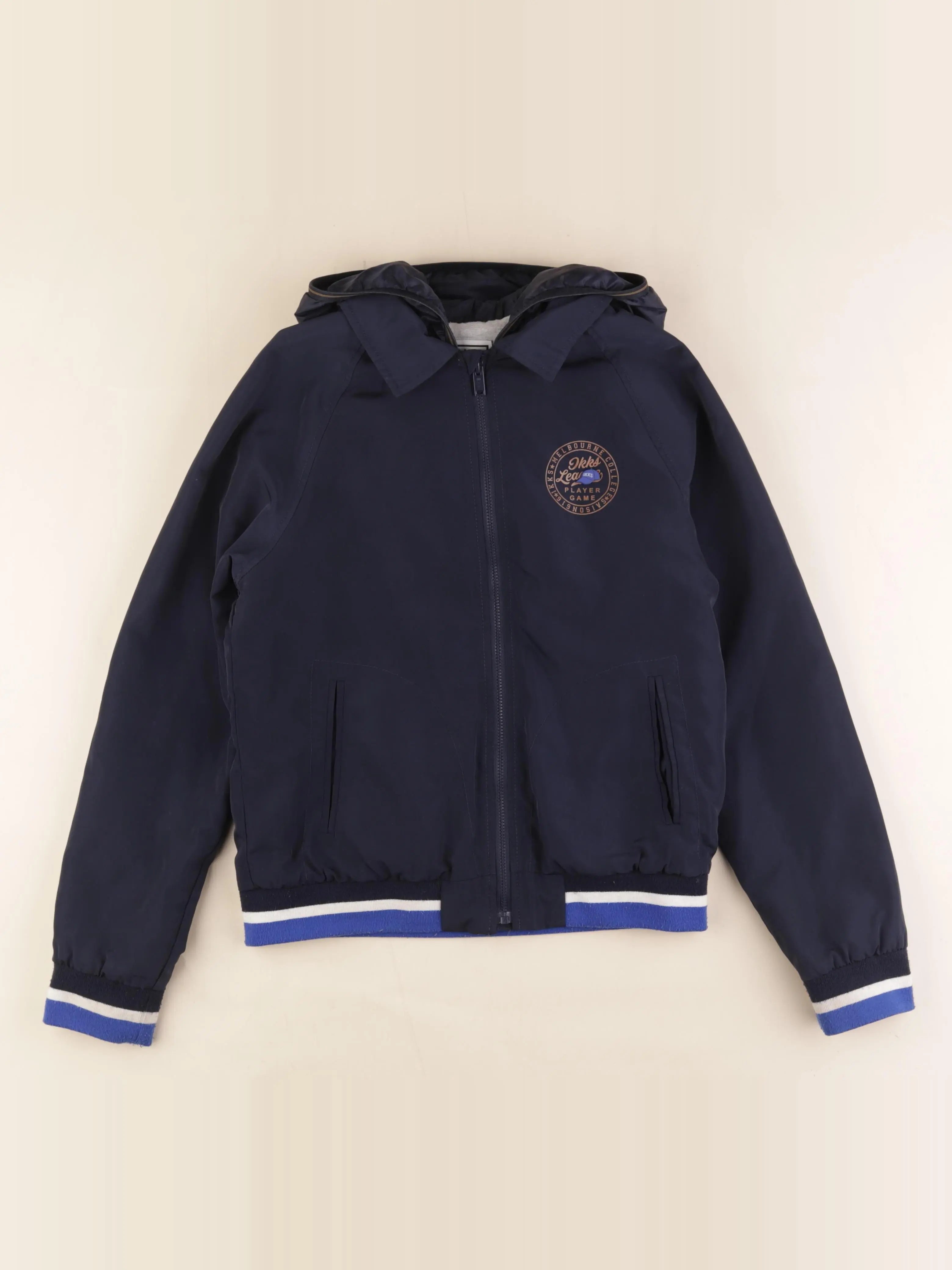 IKKS - veste doublé bleu - 12 ans