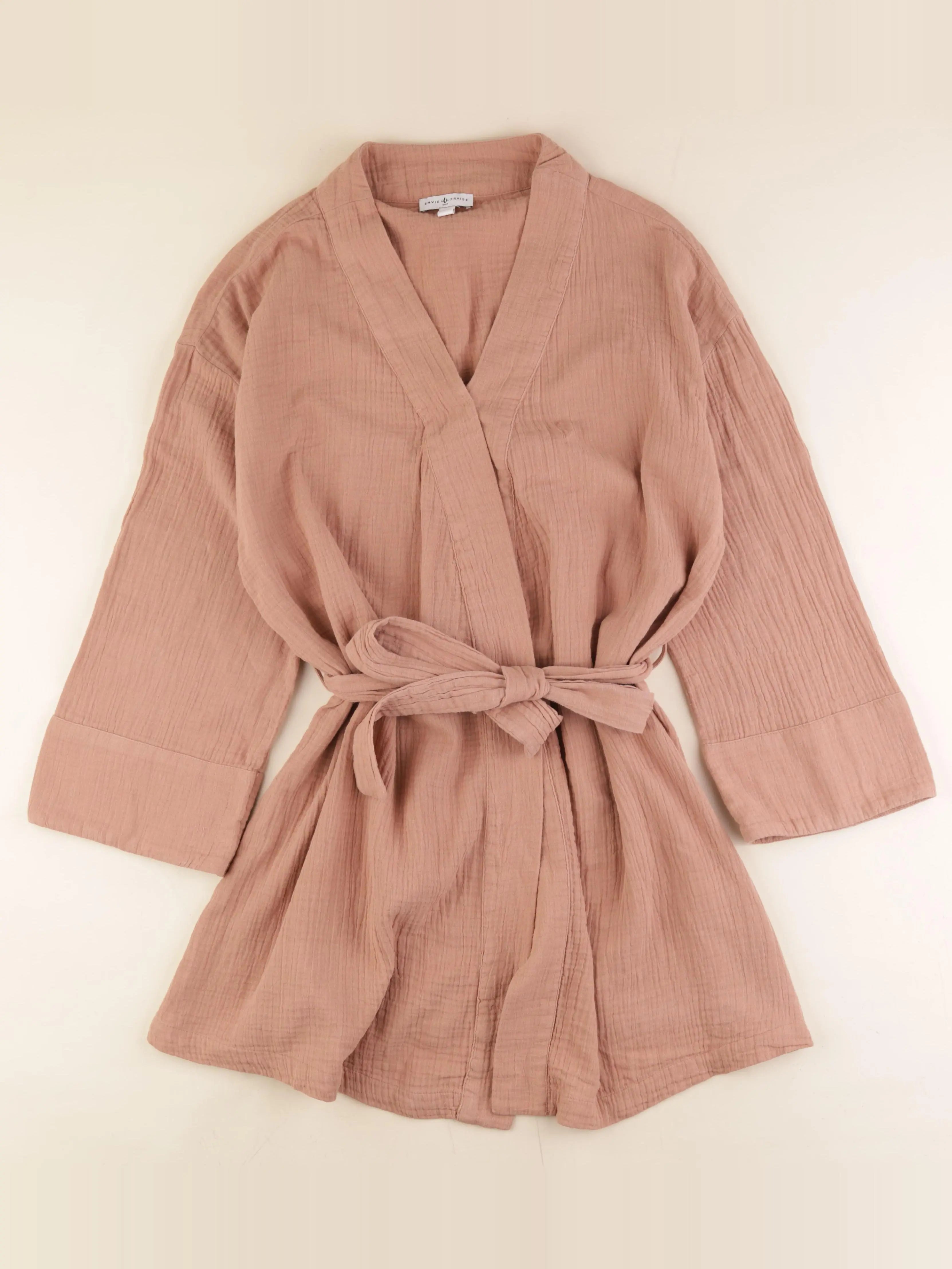 Envie de fraise - gilet grossesse rose - s à m