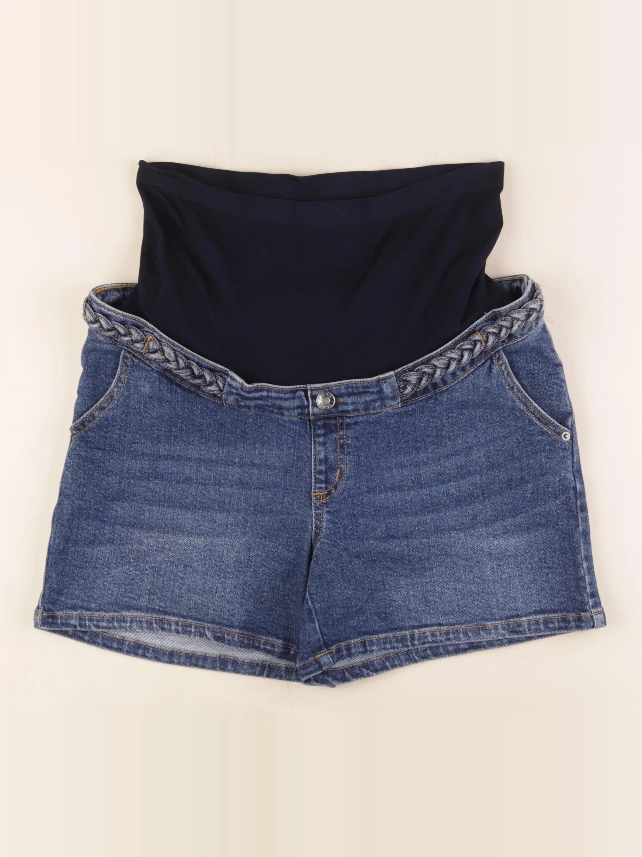 Envie de fraise - short grossesse bleu - 38