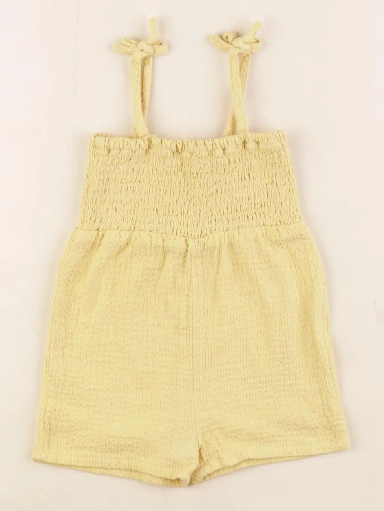 Vertbaudet - combinaison jaune - 6 mois