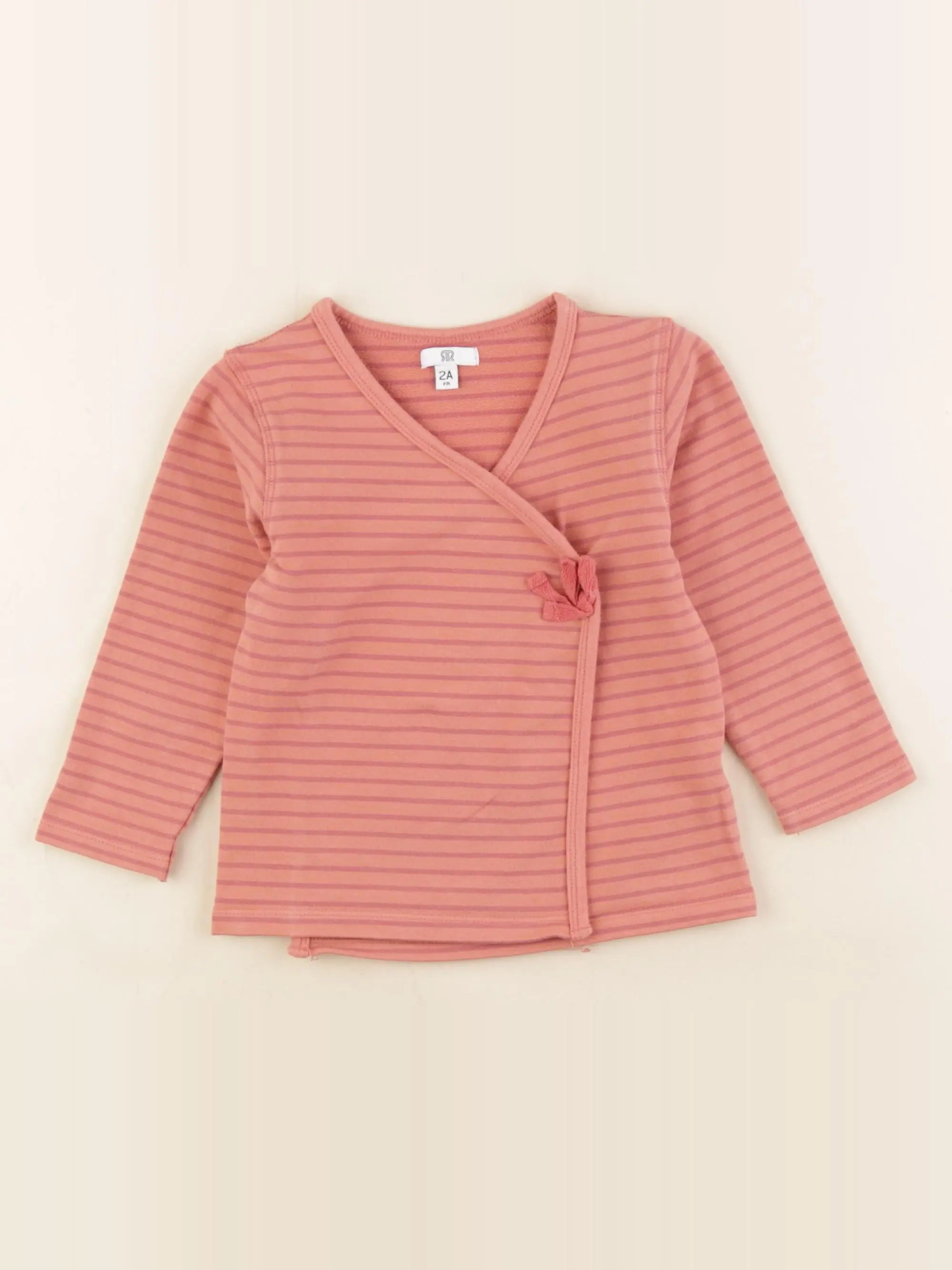La Redoute - tee-shirt orange - 2 ans