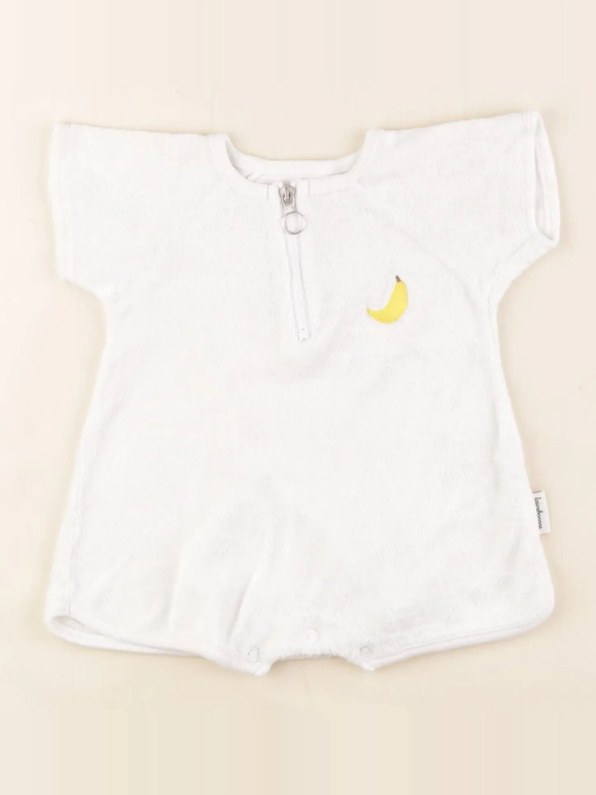 Tajine Banane - combinaison blanc - 6/9 mois