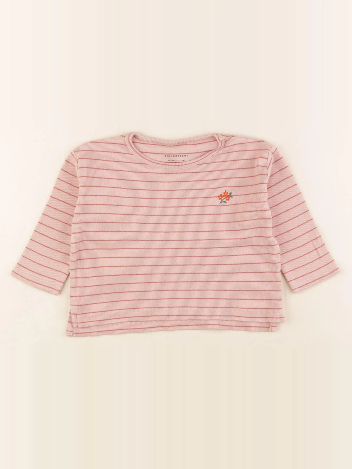 Tiny Cottons - tee-shirt rose - 4 ans