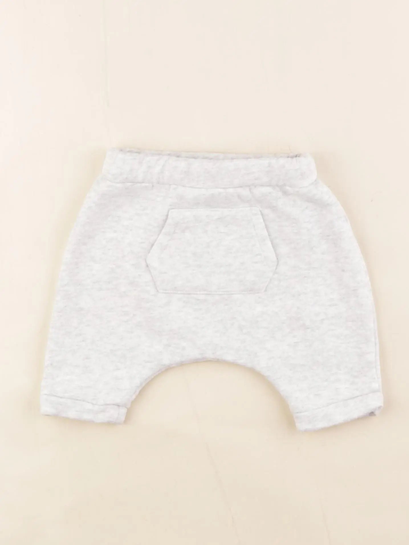 Boutchou - sarouel doublé gris - 1 mois