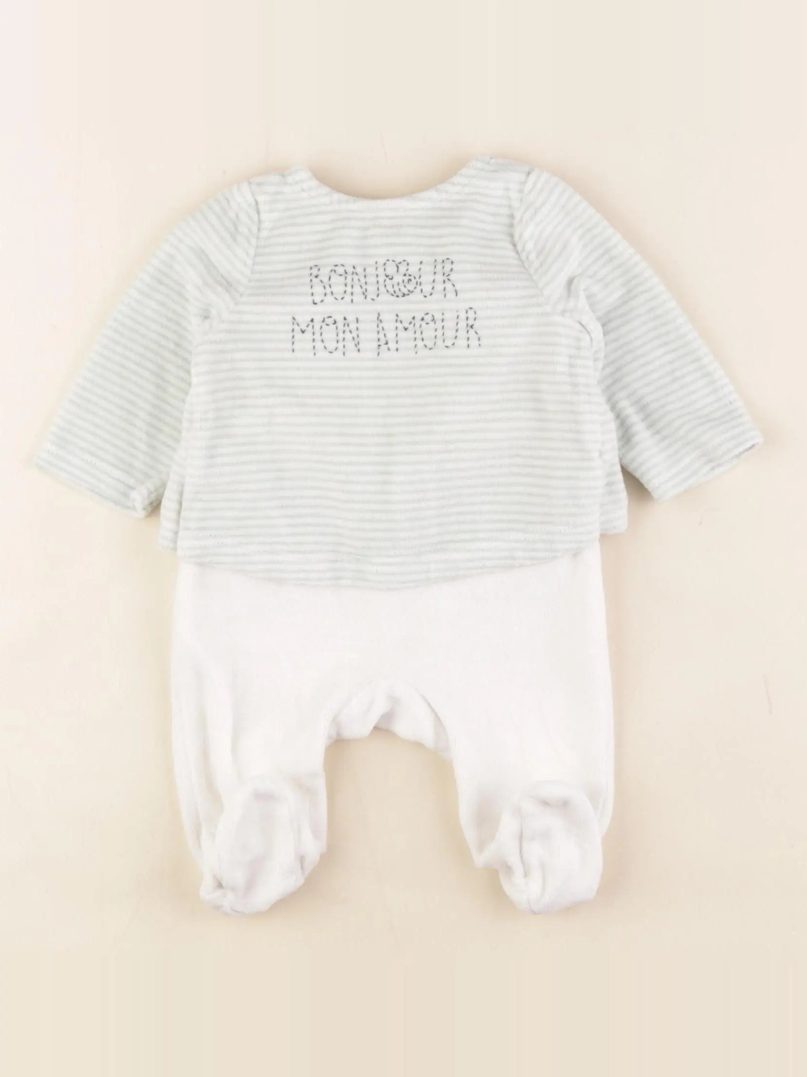 Tape à l'oeil - pyjama vert - 1 mois