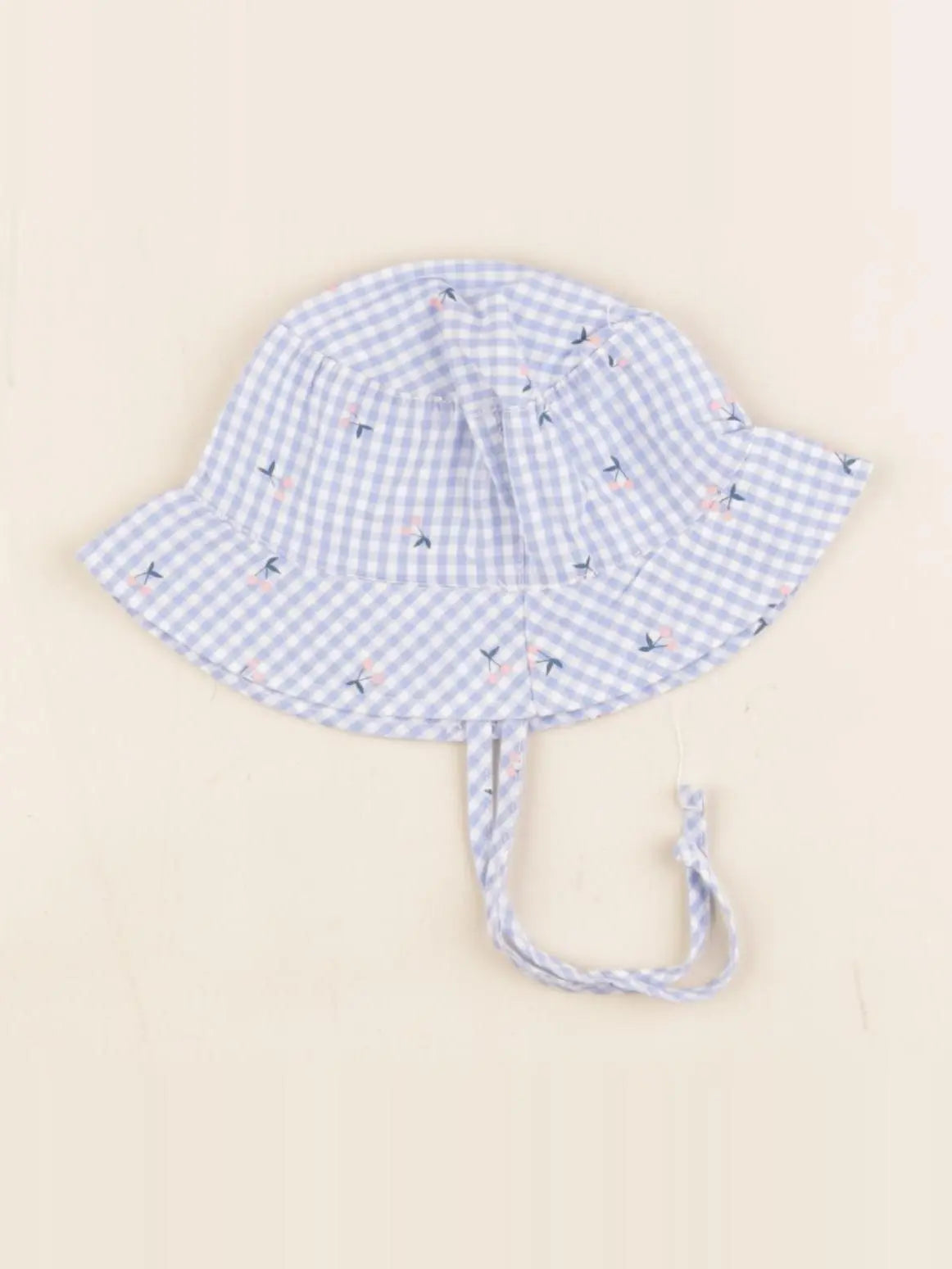 Vertbaudet - chapeau bleu - 3/6 mois