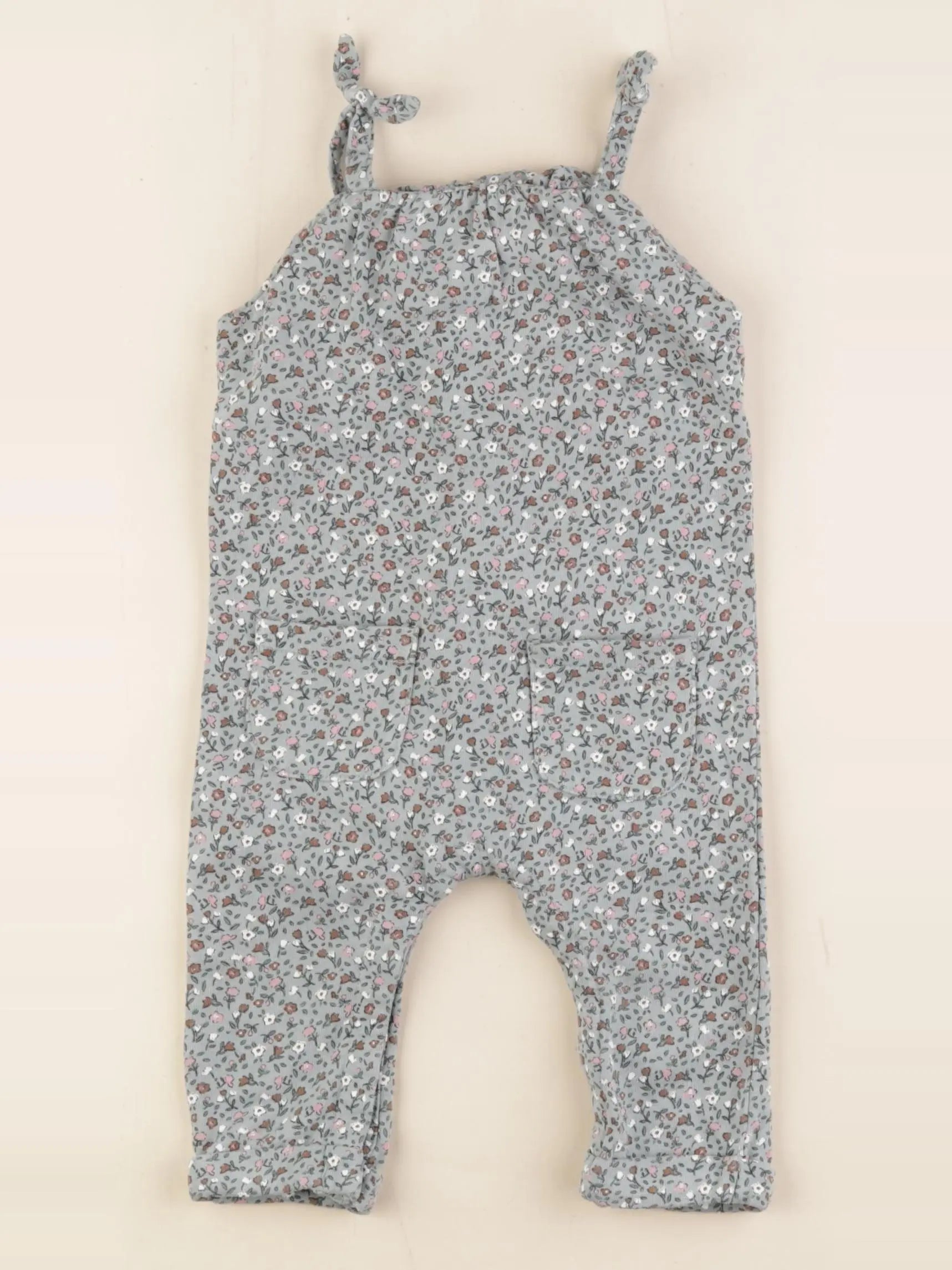 Vertbaudet - combinaison multicolore - 9 mois