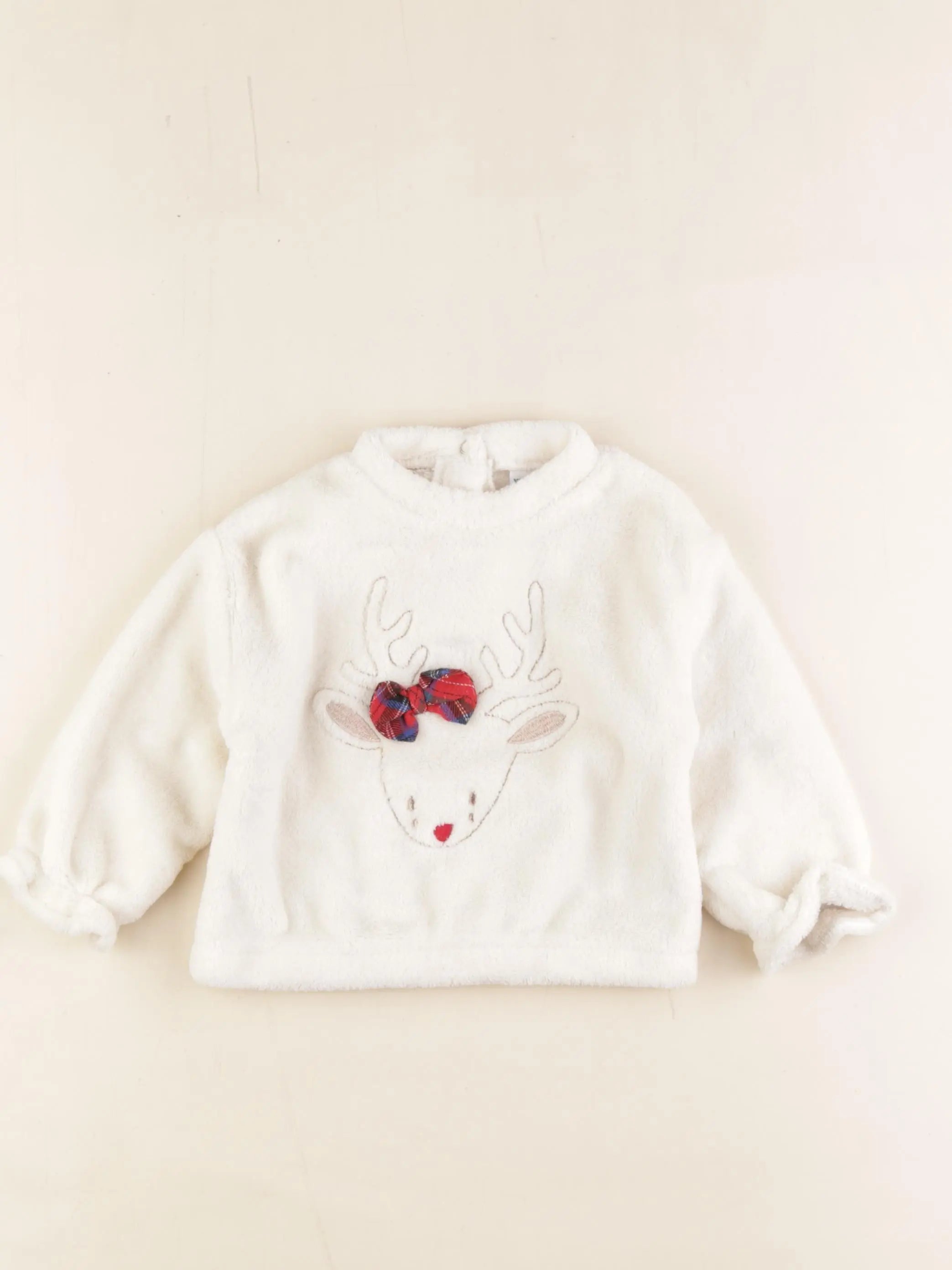 Vertbaudet - polaire beige - 18 mois