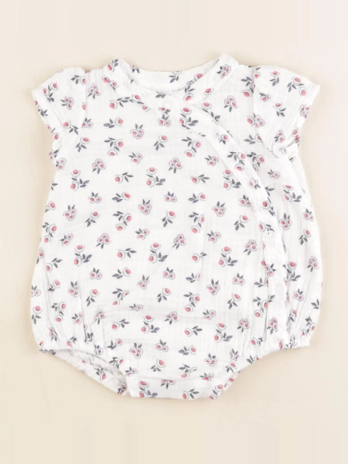 Boutchou - combinaison multicolore - 3 mois