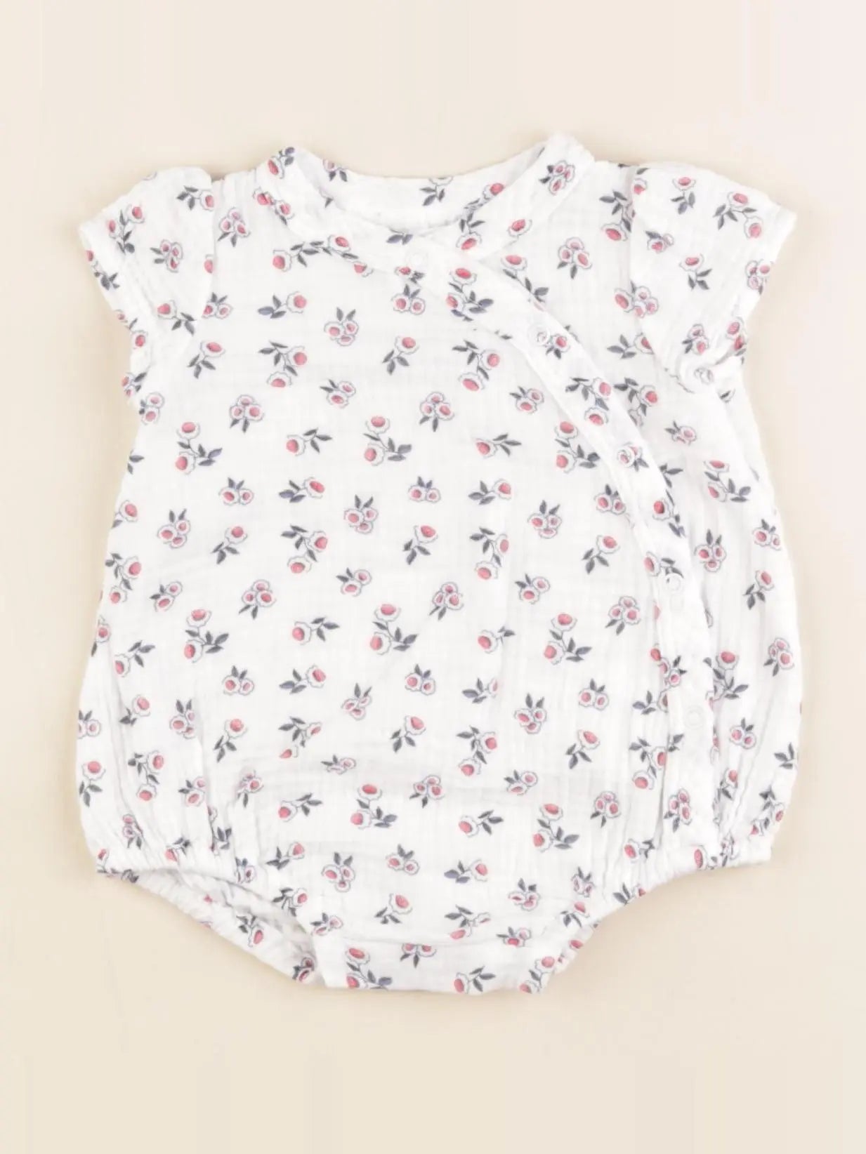 Boutchou - combinaison multicolore - 3 mois