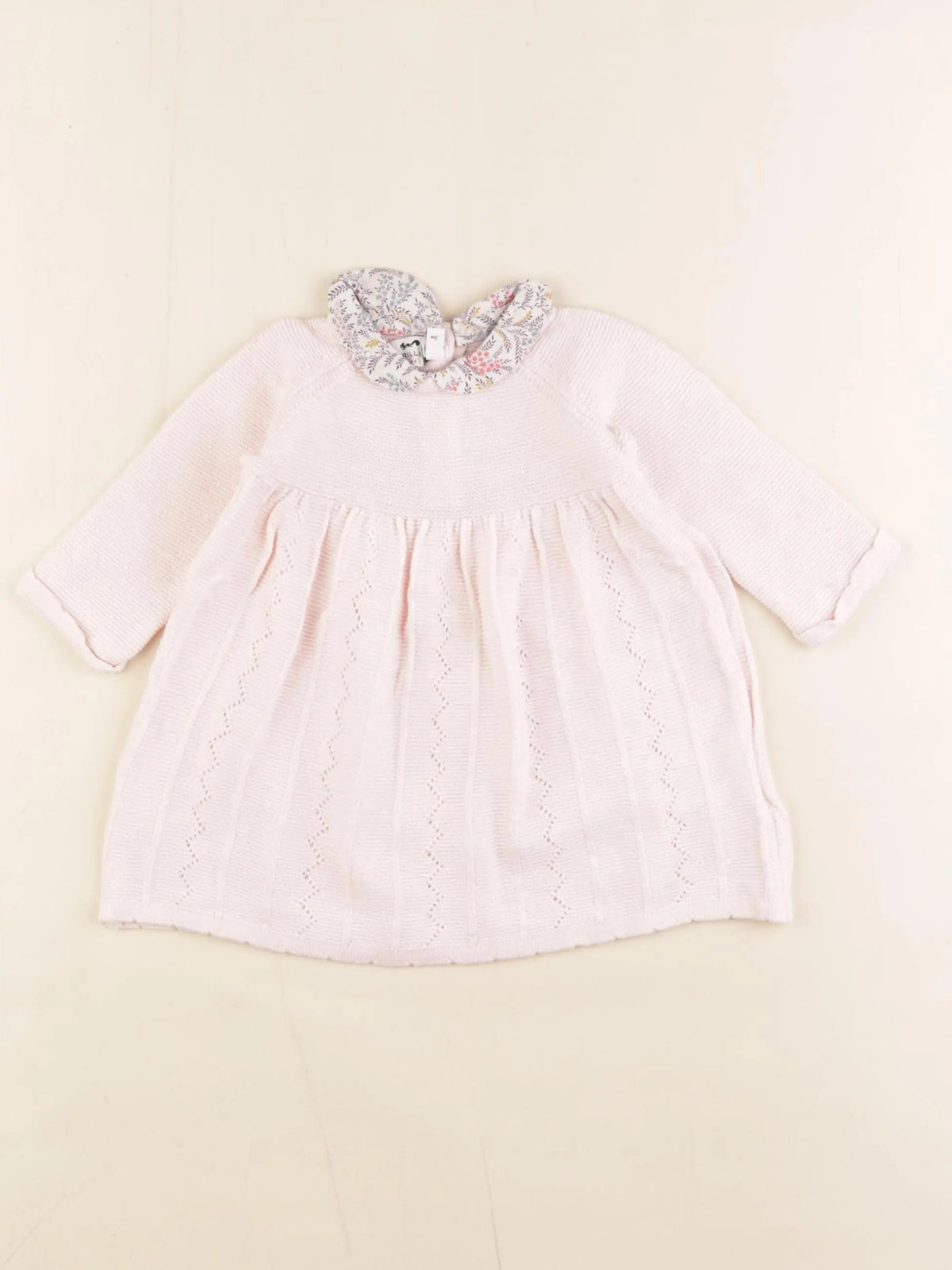Cyrillus - robe rose - 3 mois