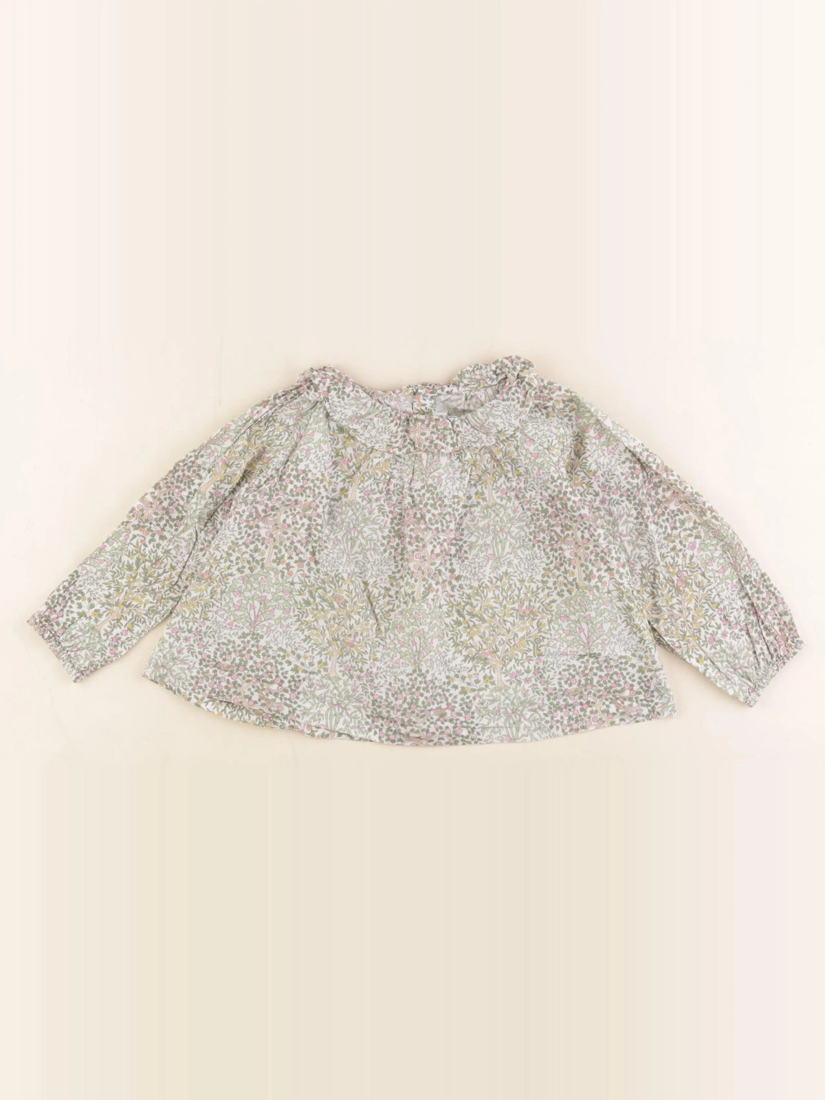 Jacadi - blouse liberty multicolore - 18 mois