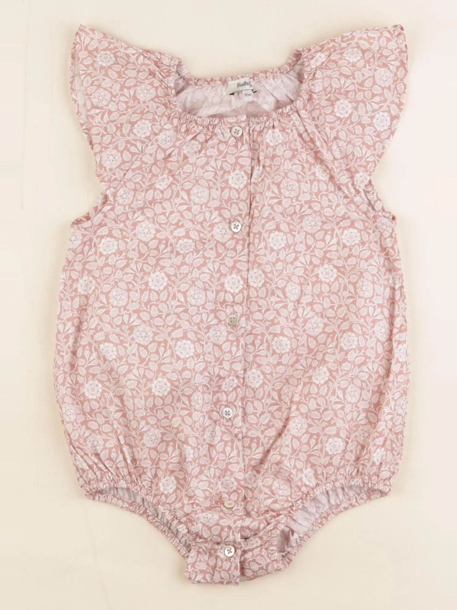 Natalys - combinaison marron - 36 mois