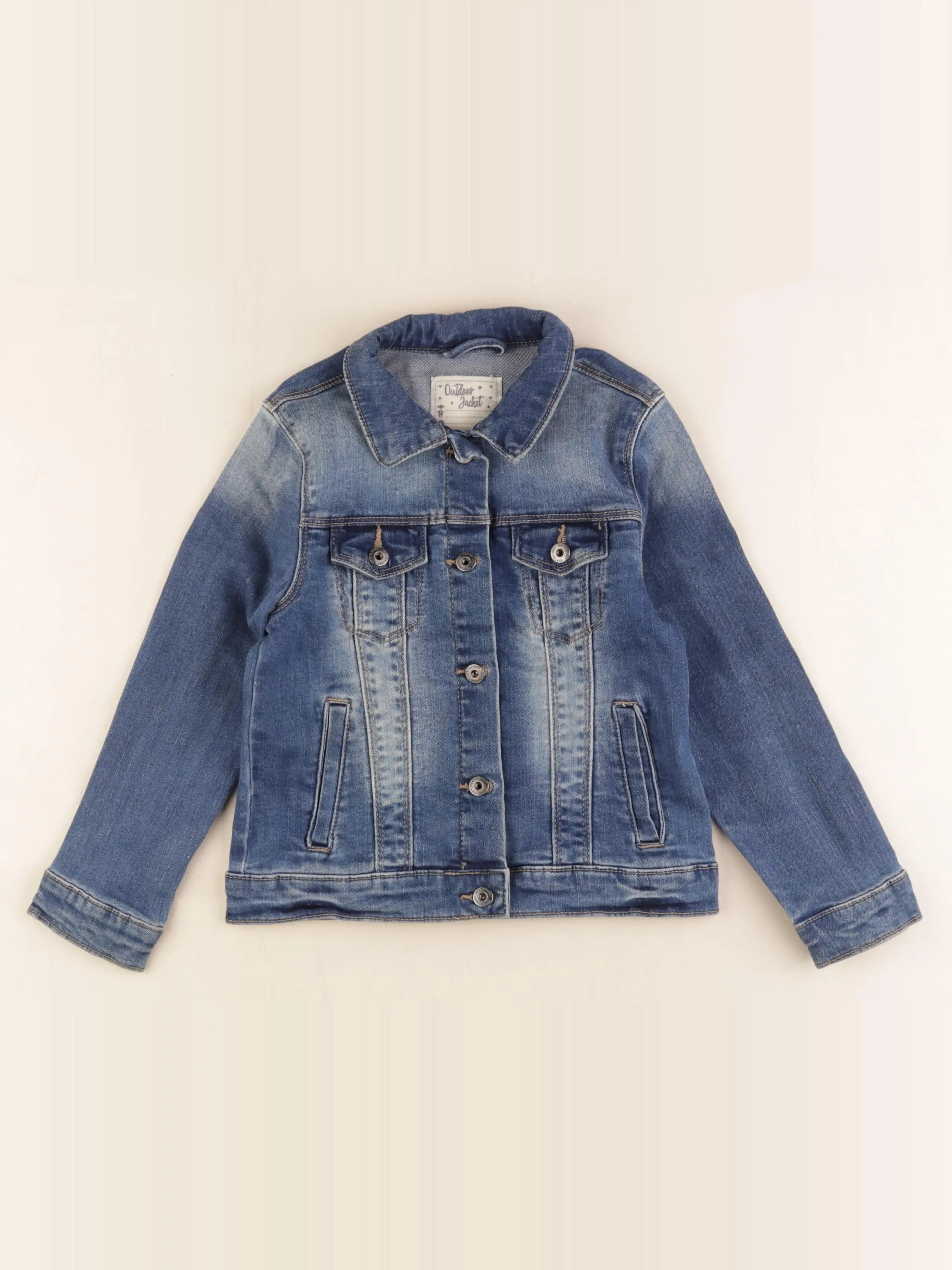 Vertbaudet - veste bleu - 6 ans