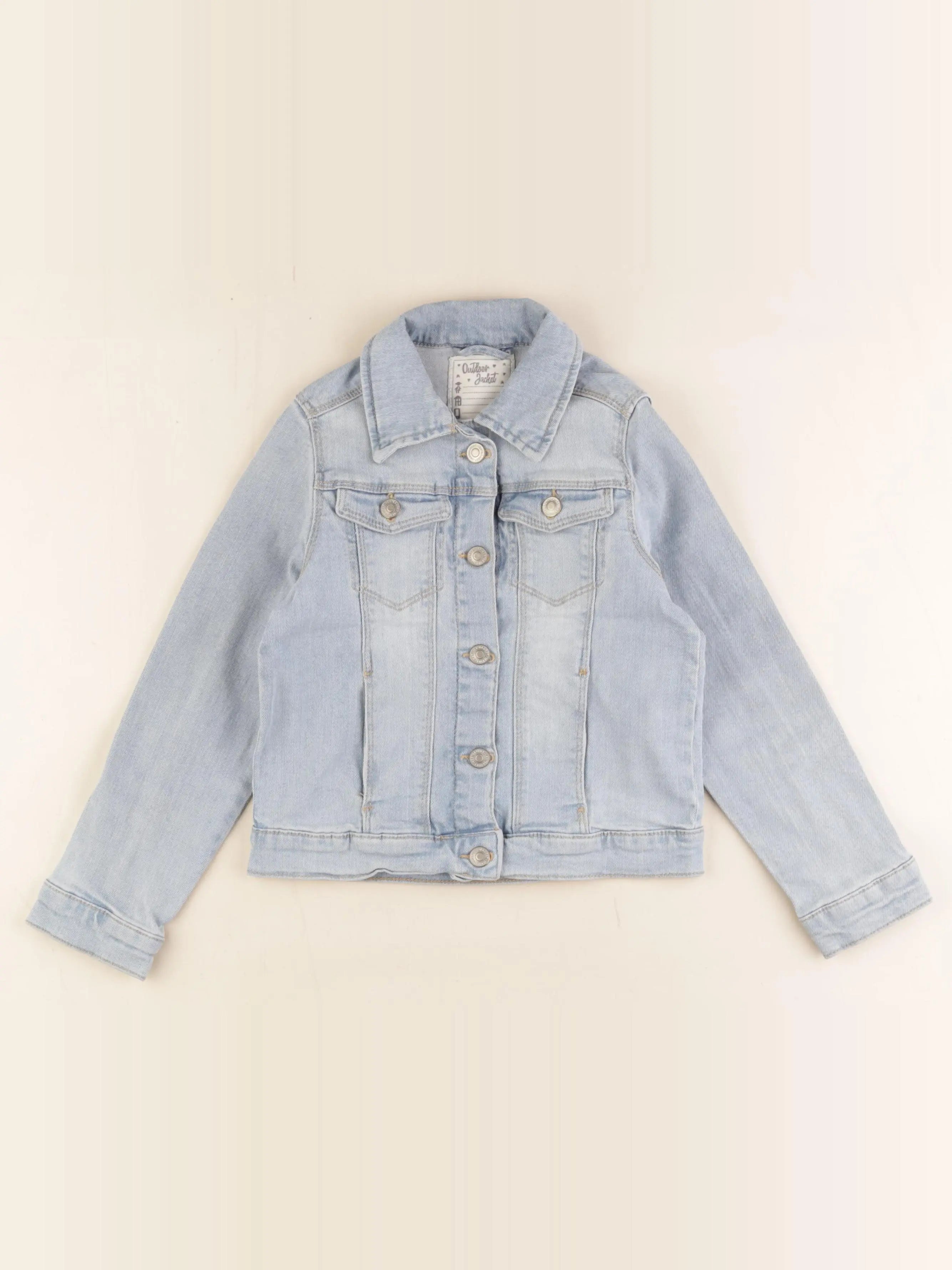 Vertbaudet - veste bleu - 7 ans