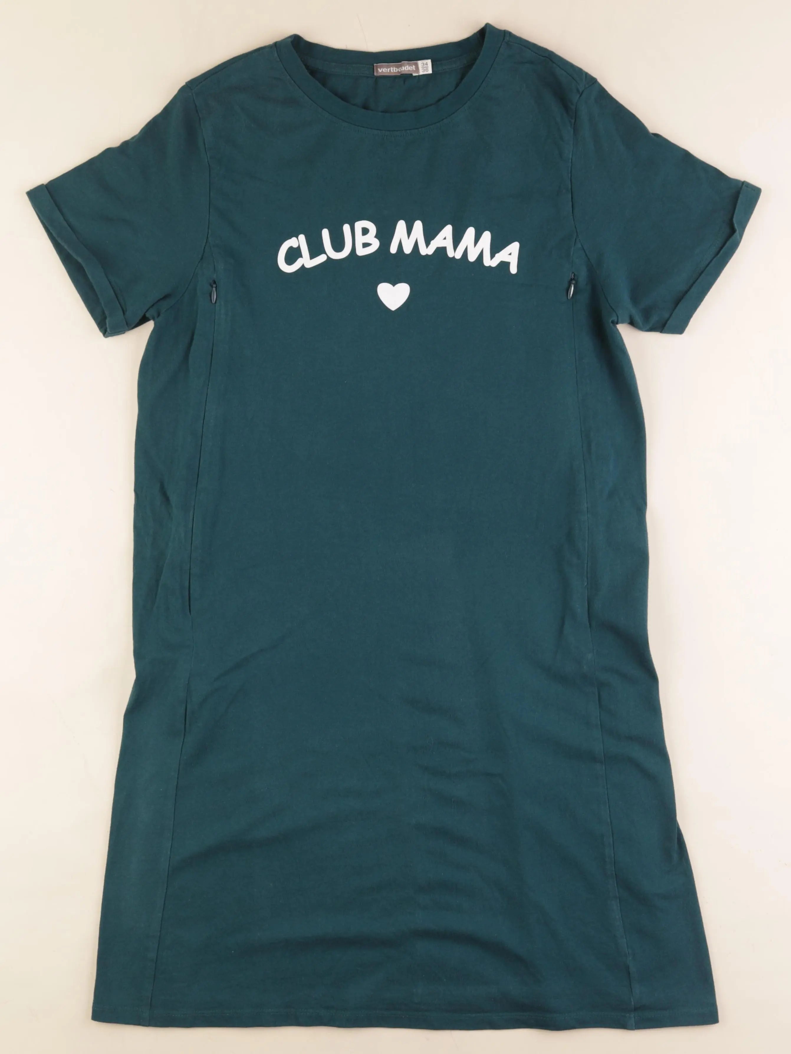 Vertbaudet - robe grossesse, allaitement vert - 34 à 36