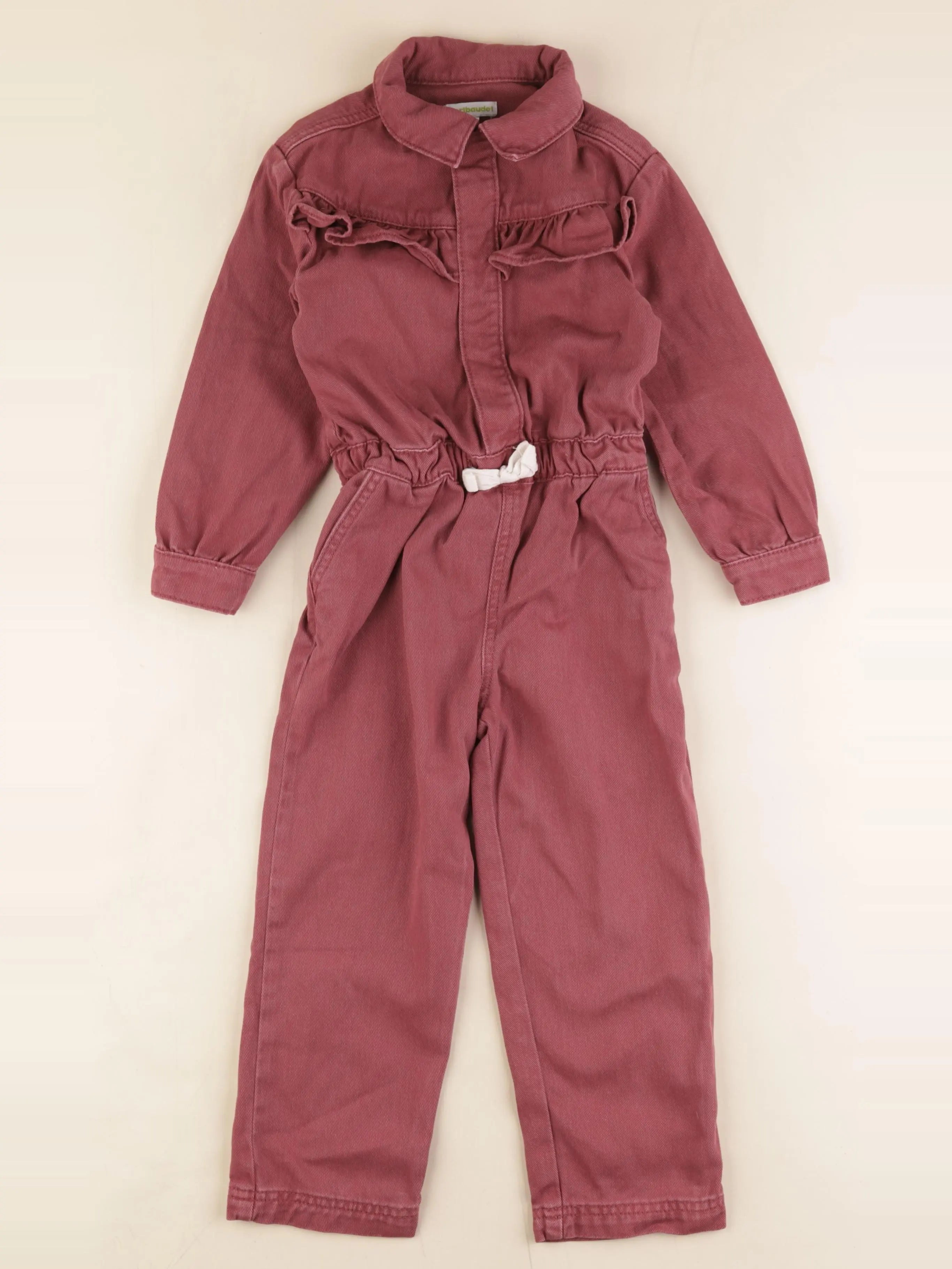 Vertbaudet - combinaison rouge - 5 ans