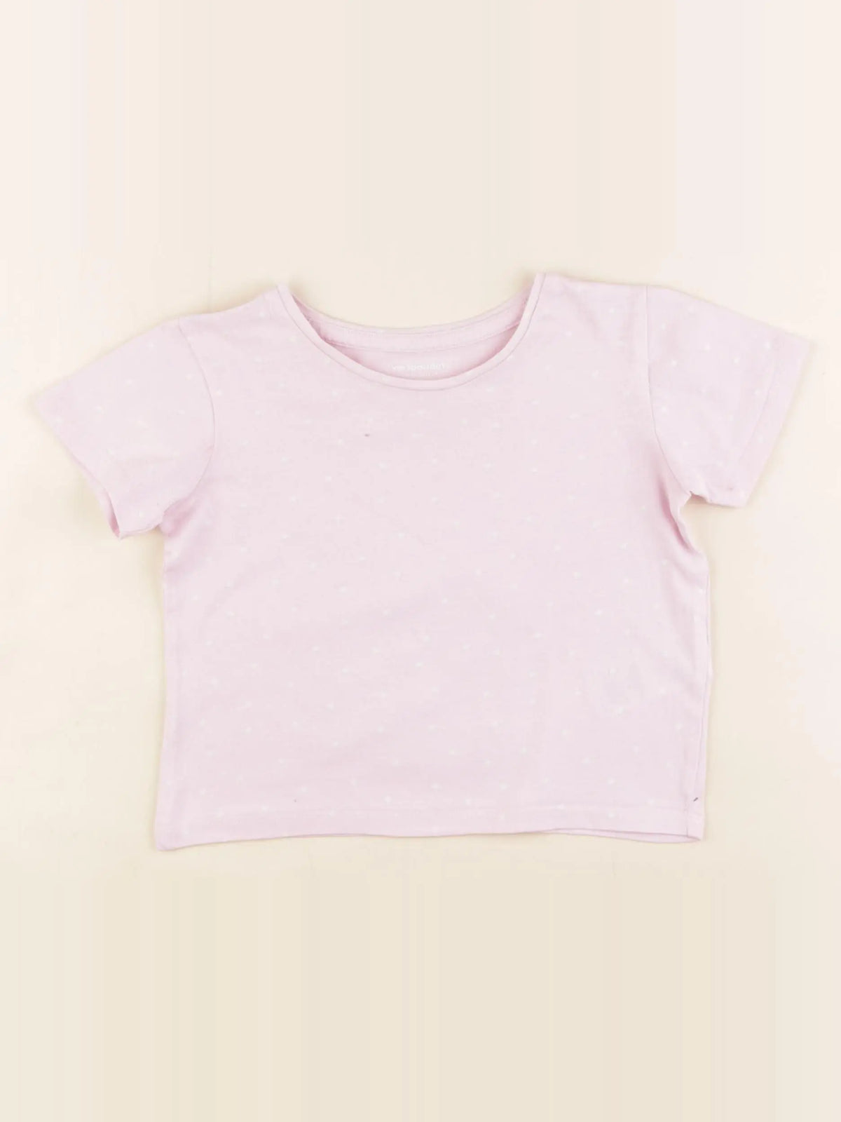 Vertbaudet - tee-shirt rose - 2 ans