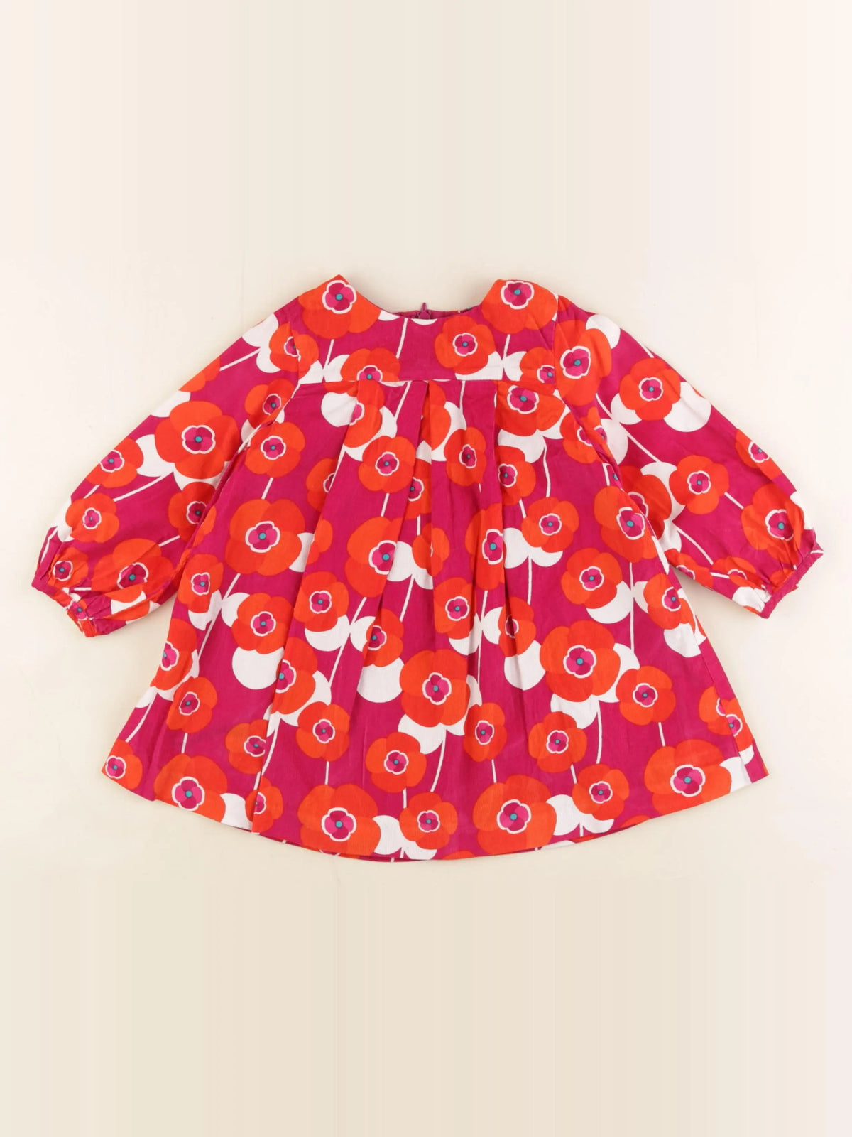 Jacadi - robe rouge - 18 mois