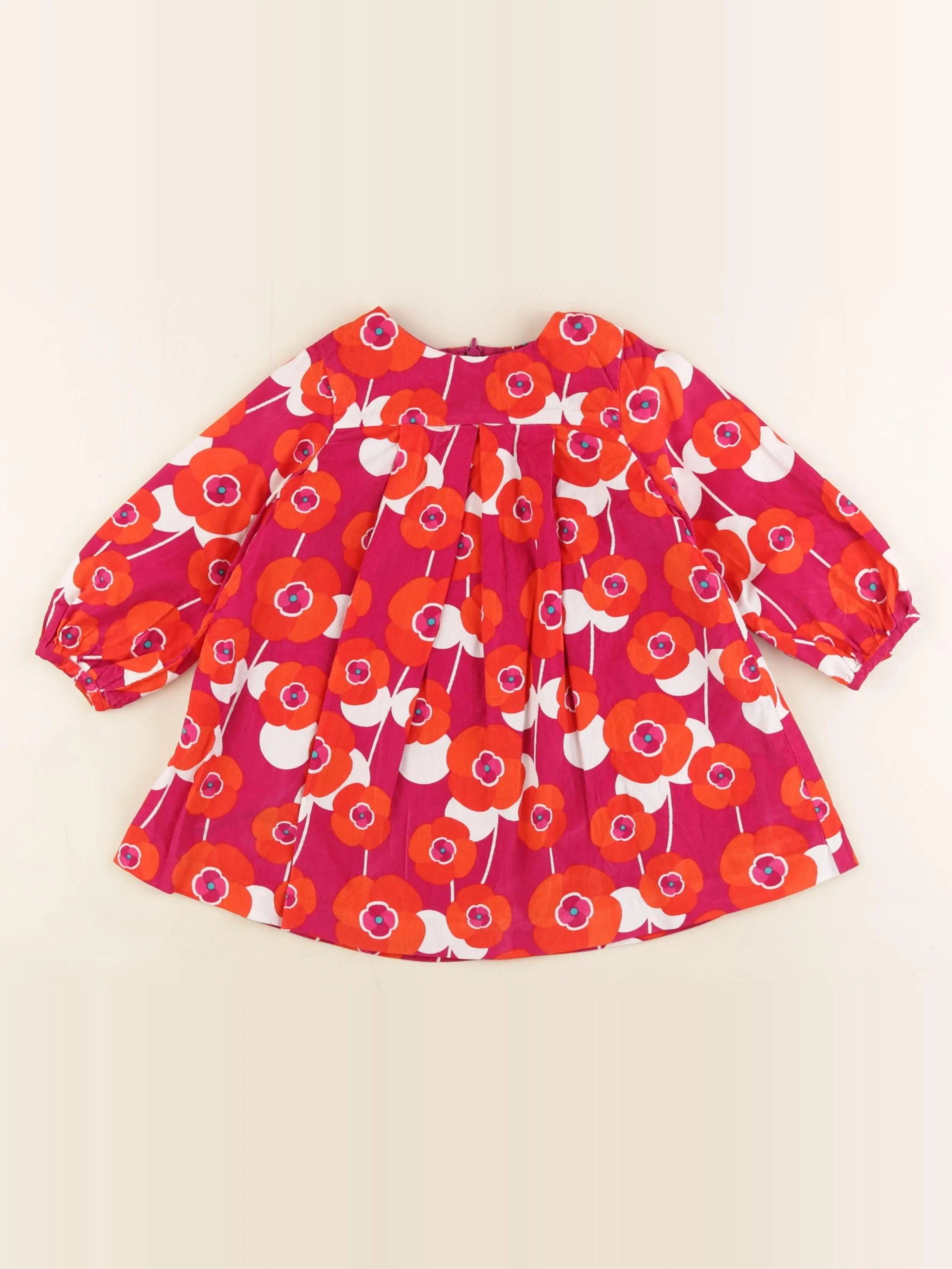 Jacadi - robe rouge - 18 mois
